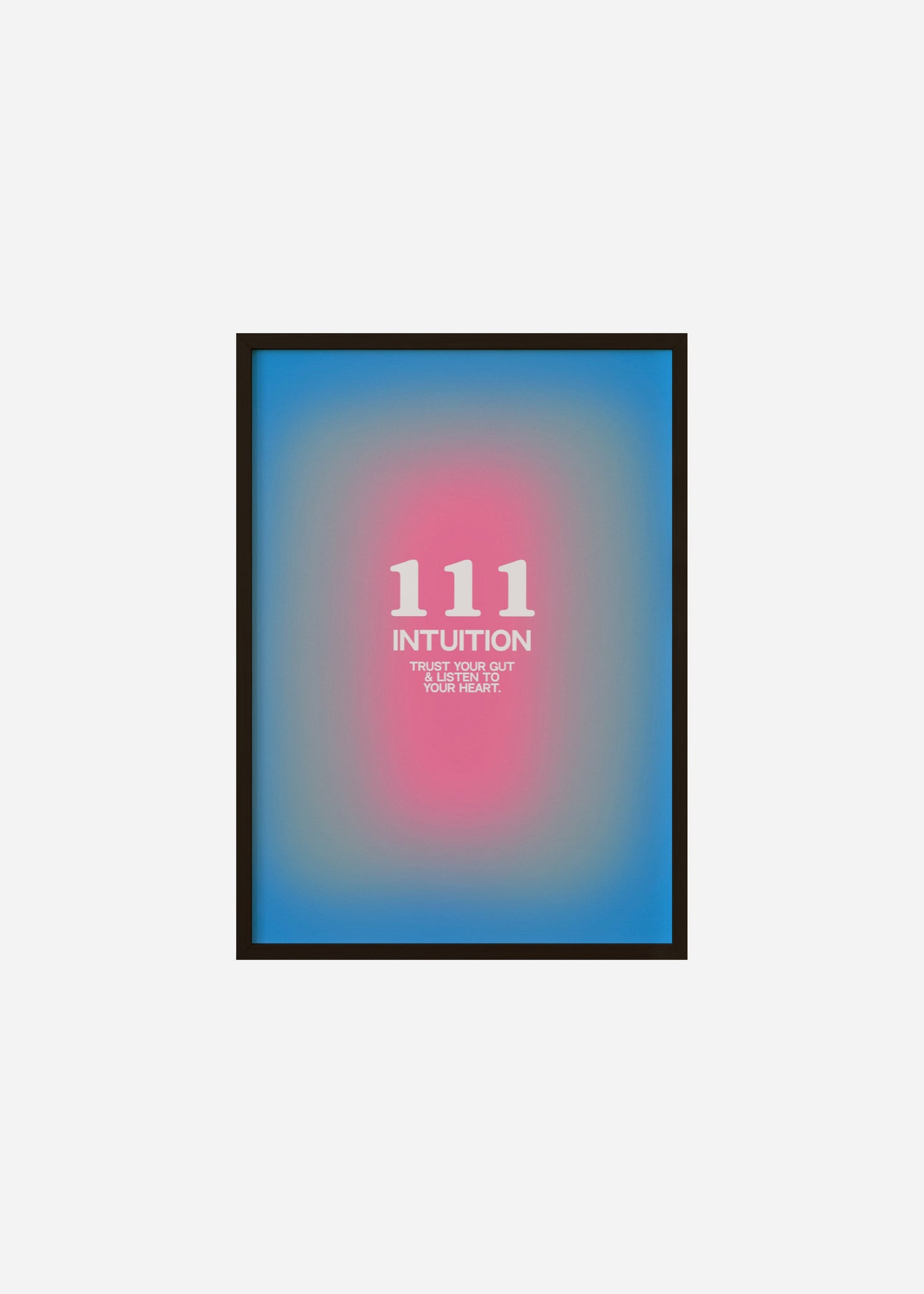 111 Framed Print