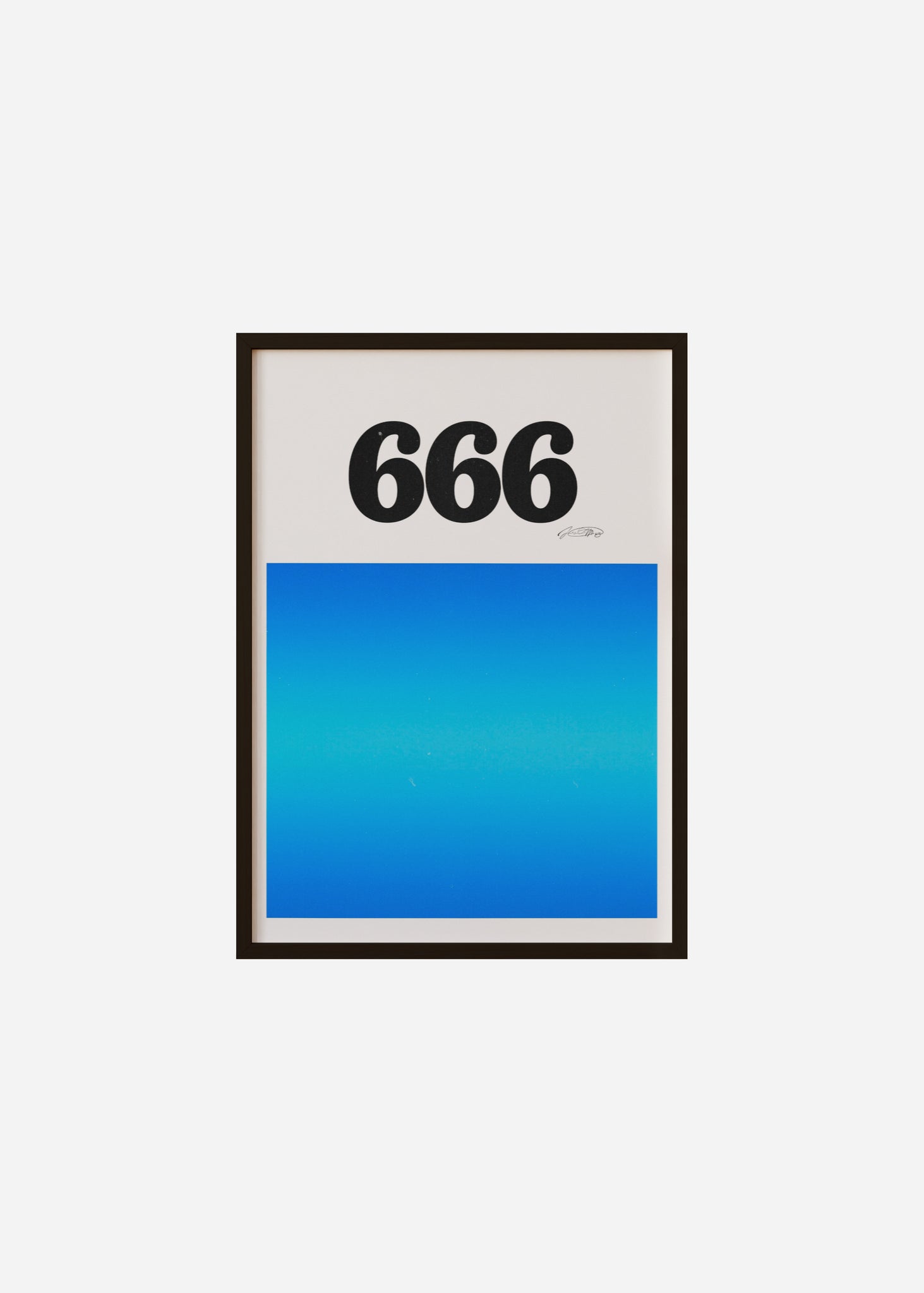 Angel Number 666 Framed Print