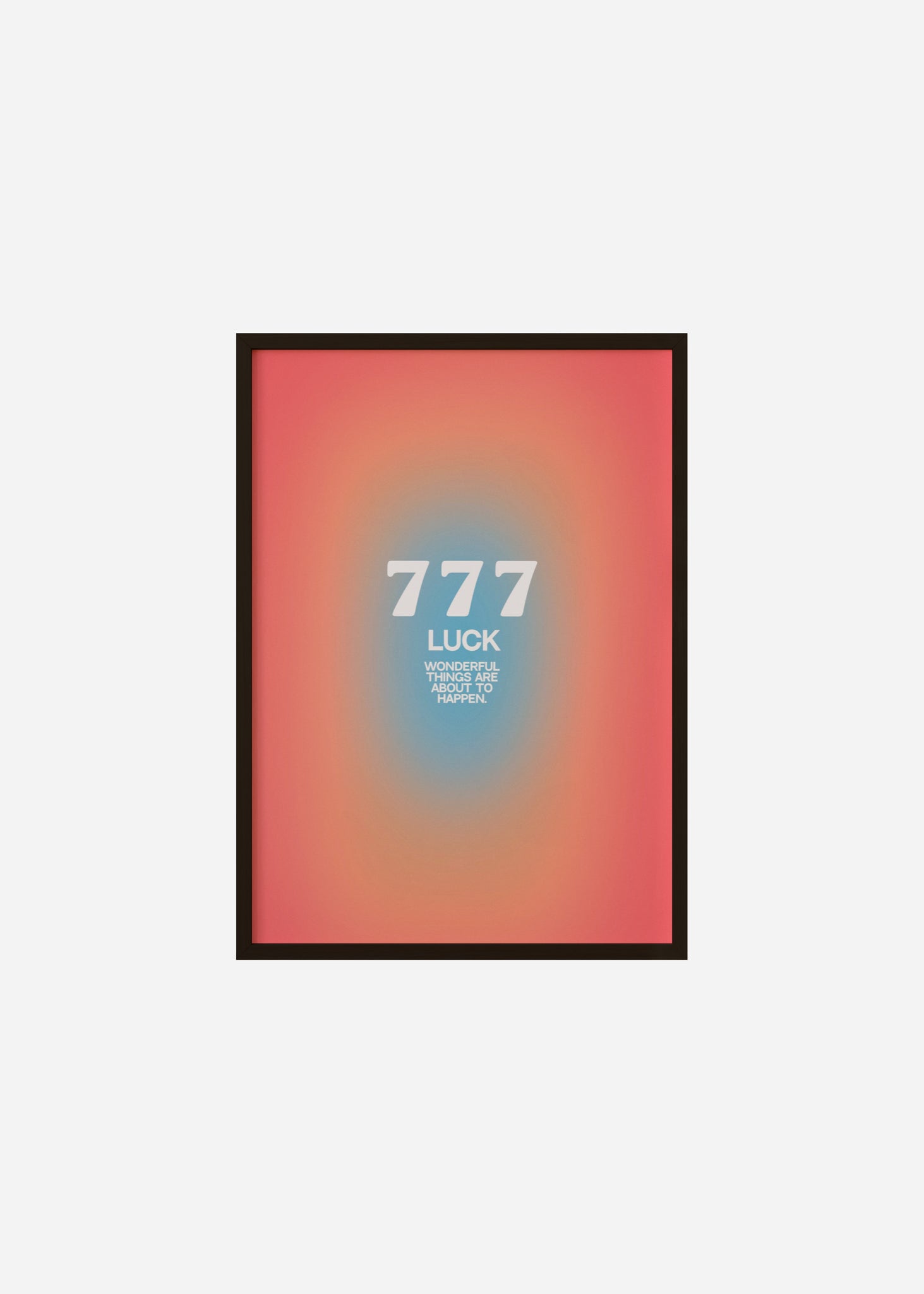 777 Framed Print