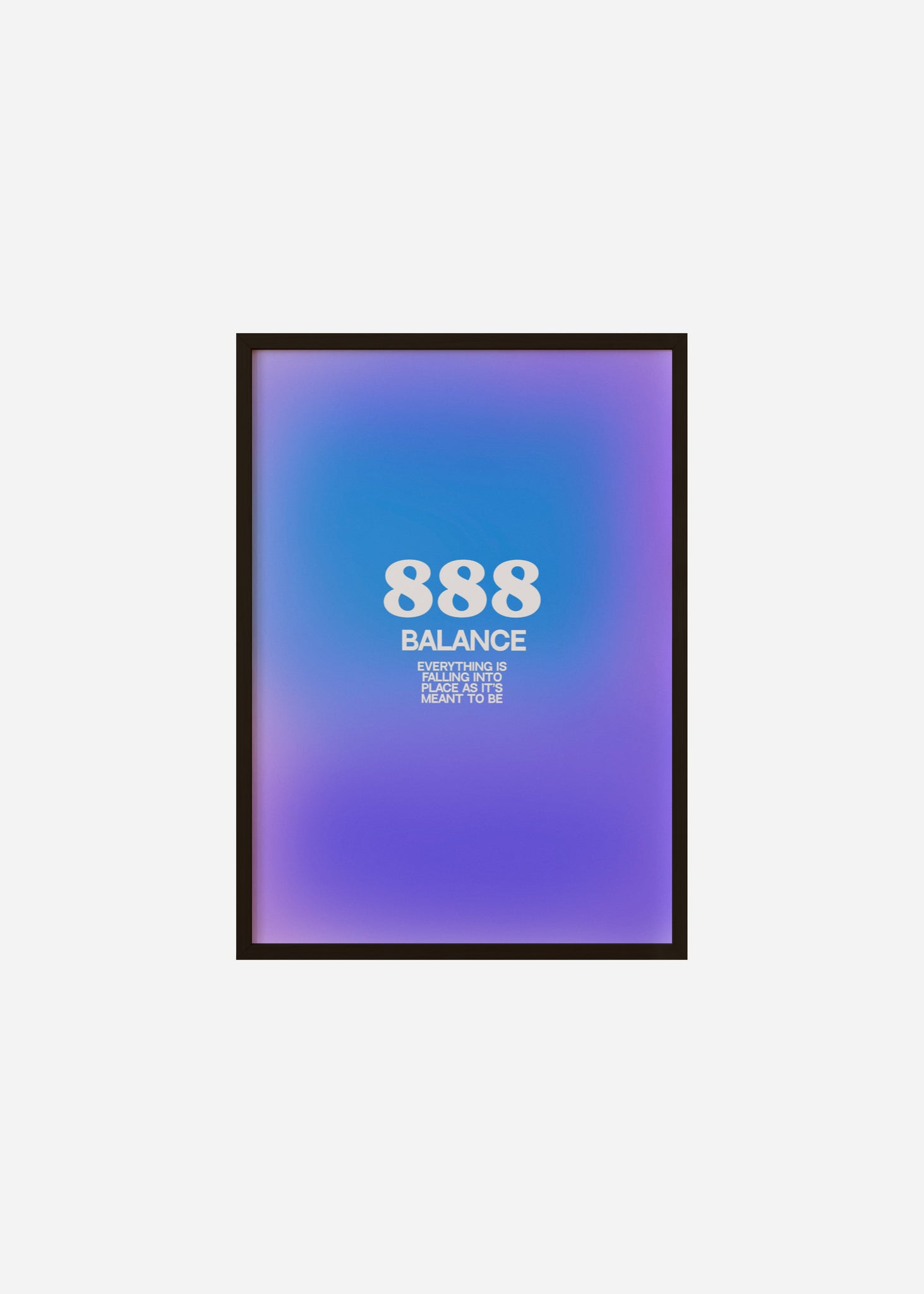888 Framed Print