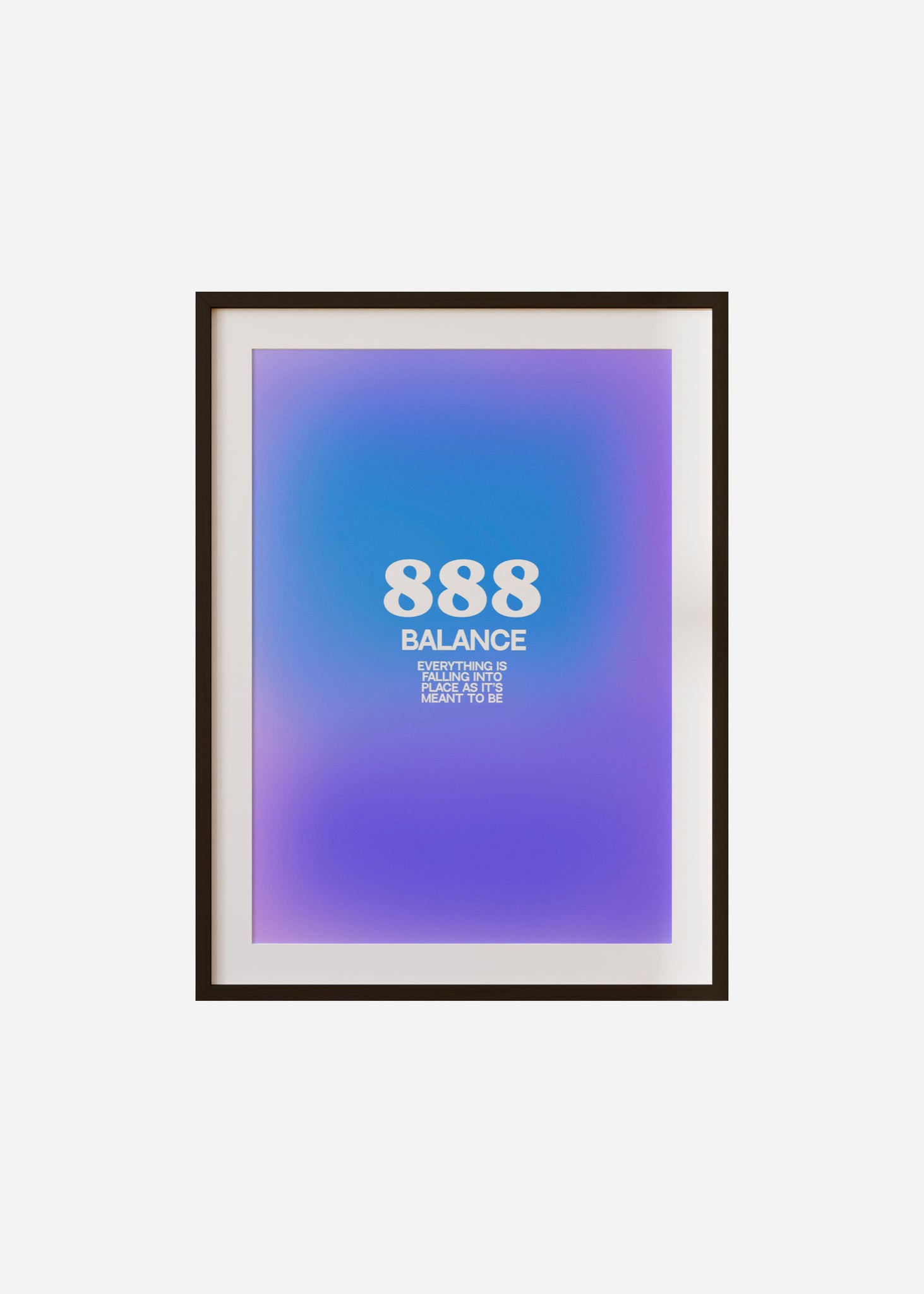 888 Framed & Mounted Print