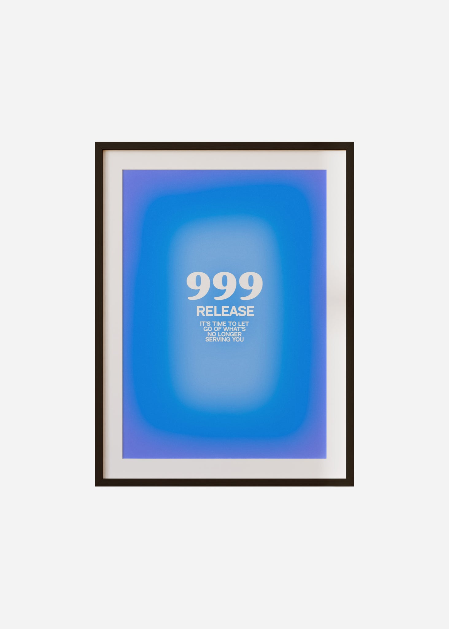 999 Framed & Mounted Print