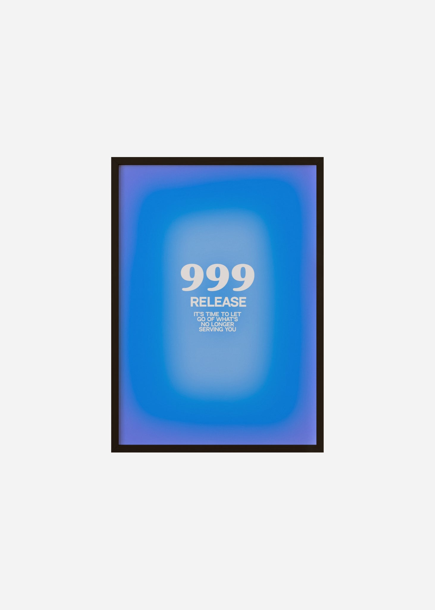 999 Framed Print
