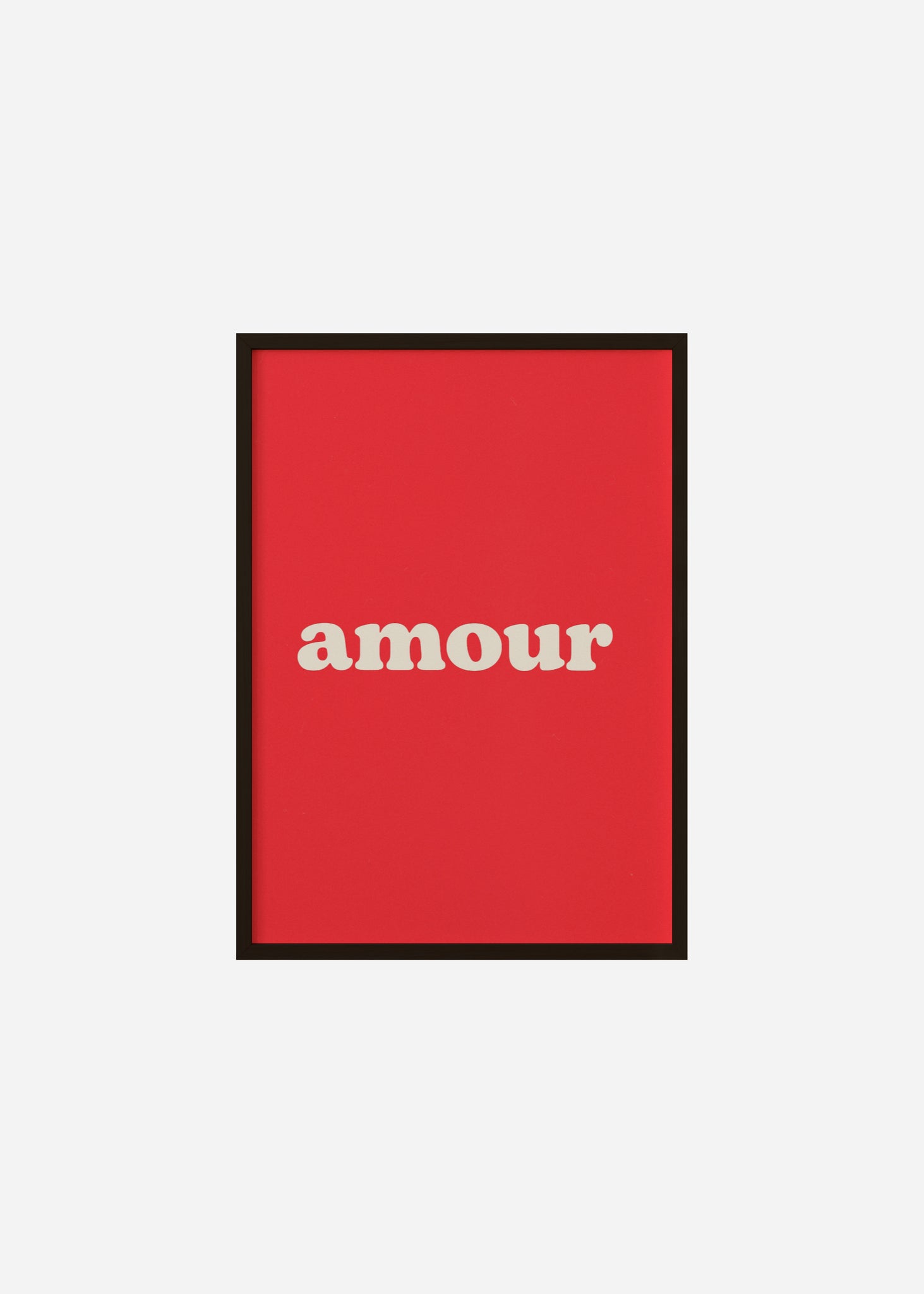 amour Framed Print