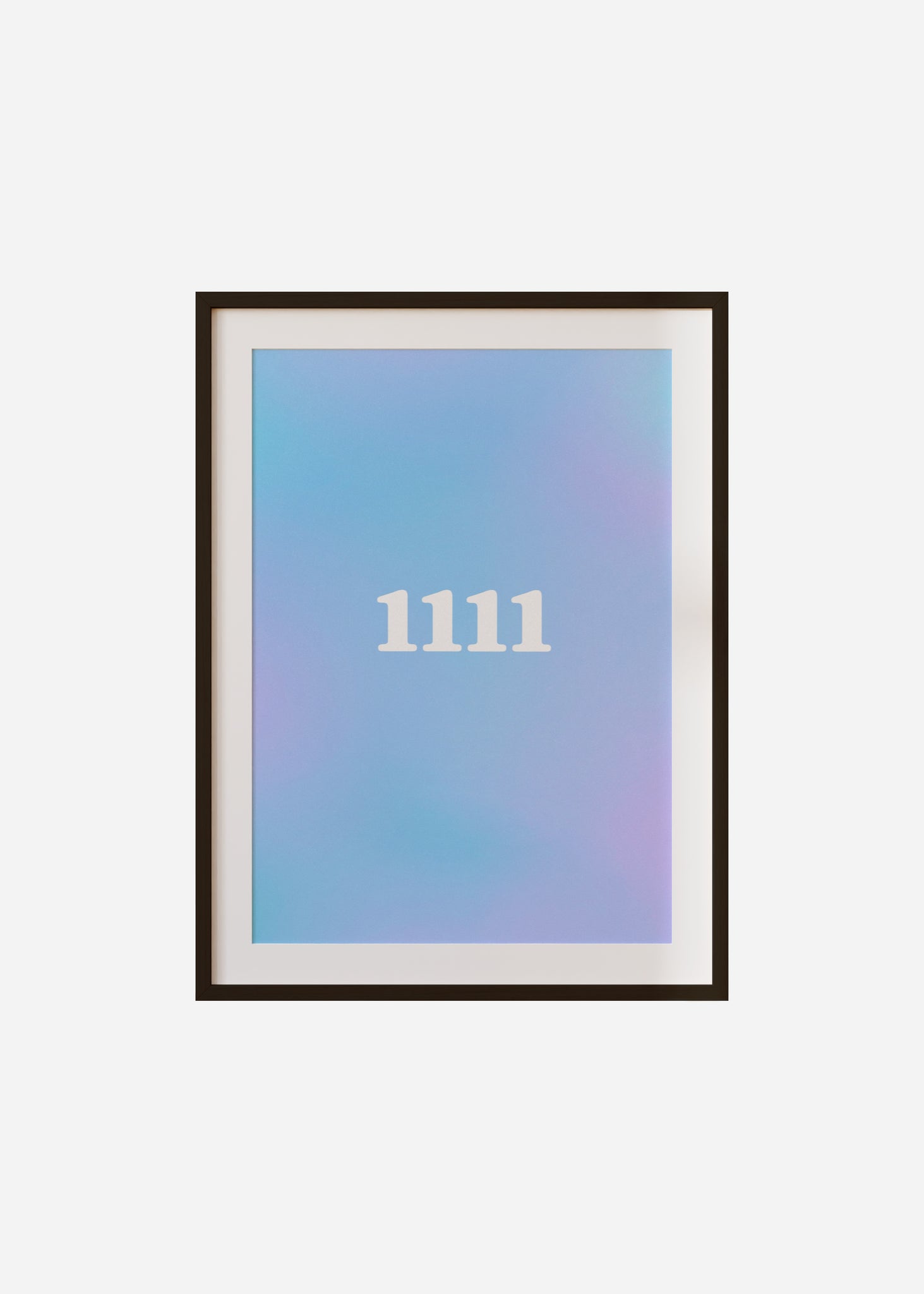 Angel Number 1111 Framed & Mounted Print