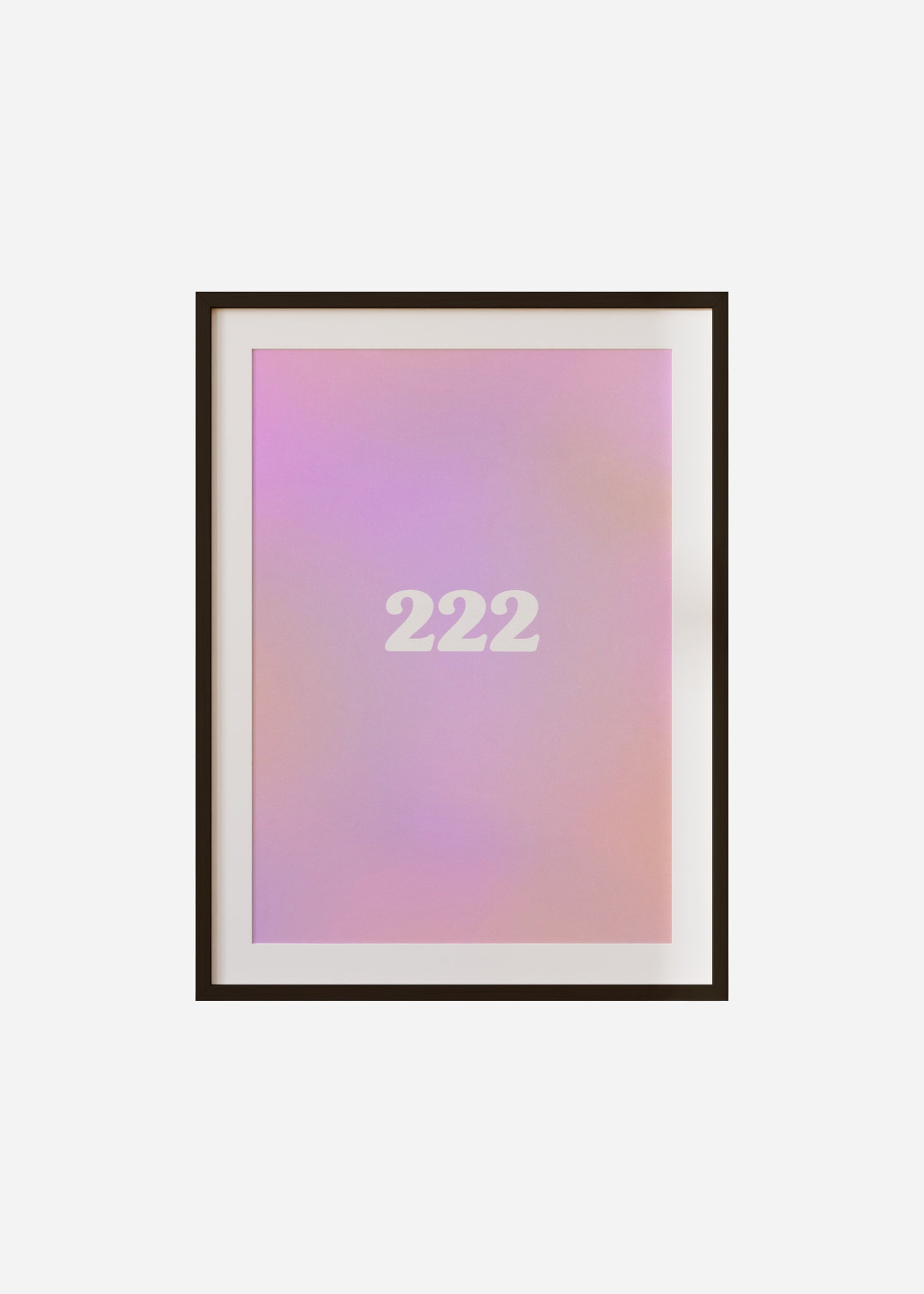 Angel Number 222 Framed & Mounted Print