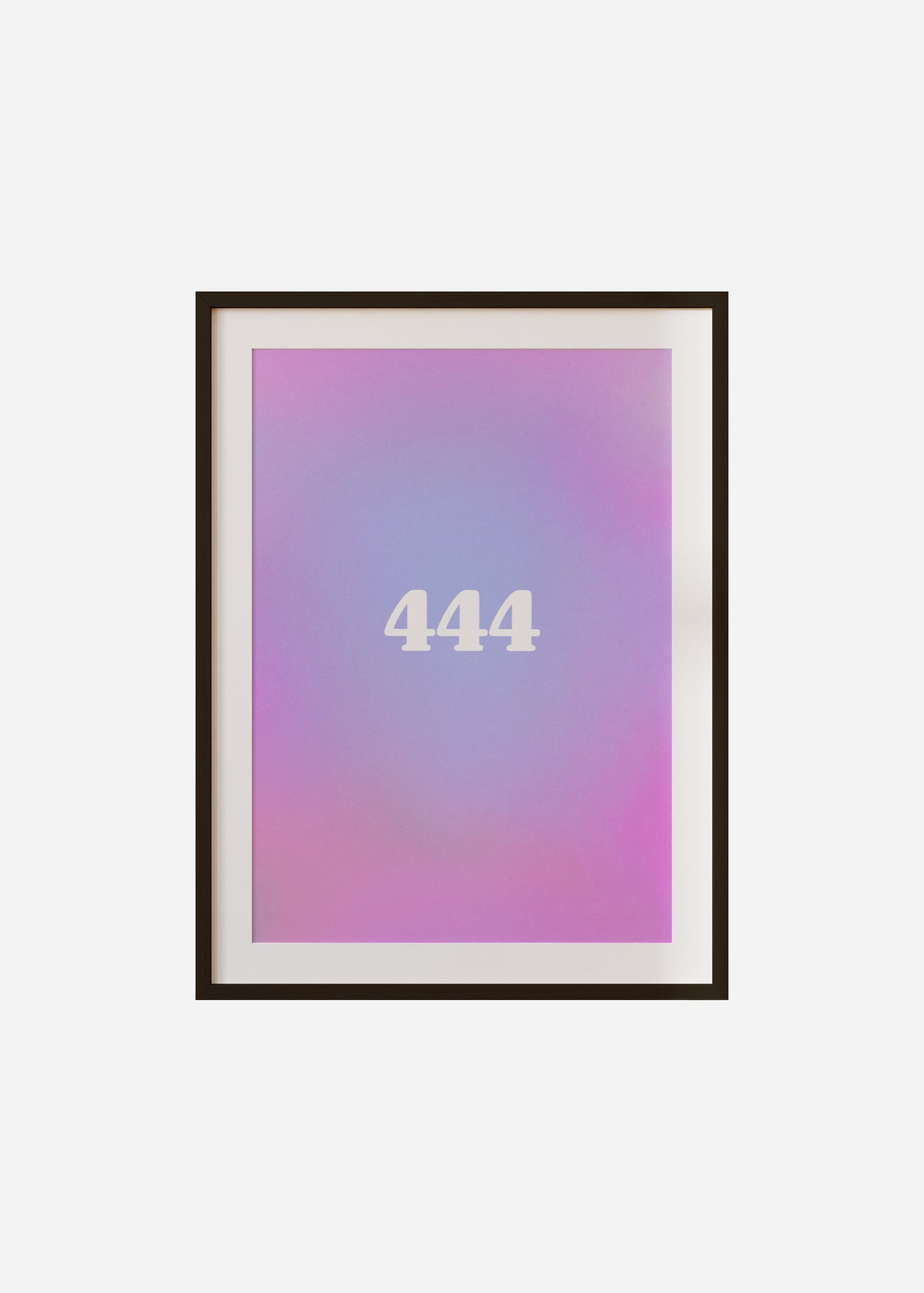 Angel Number 444 Framed & Mounted Print