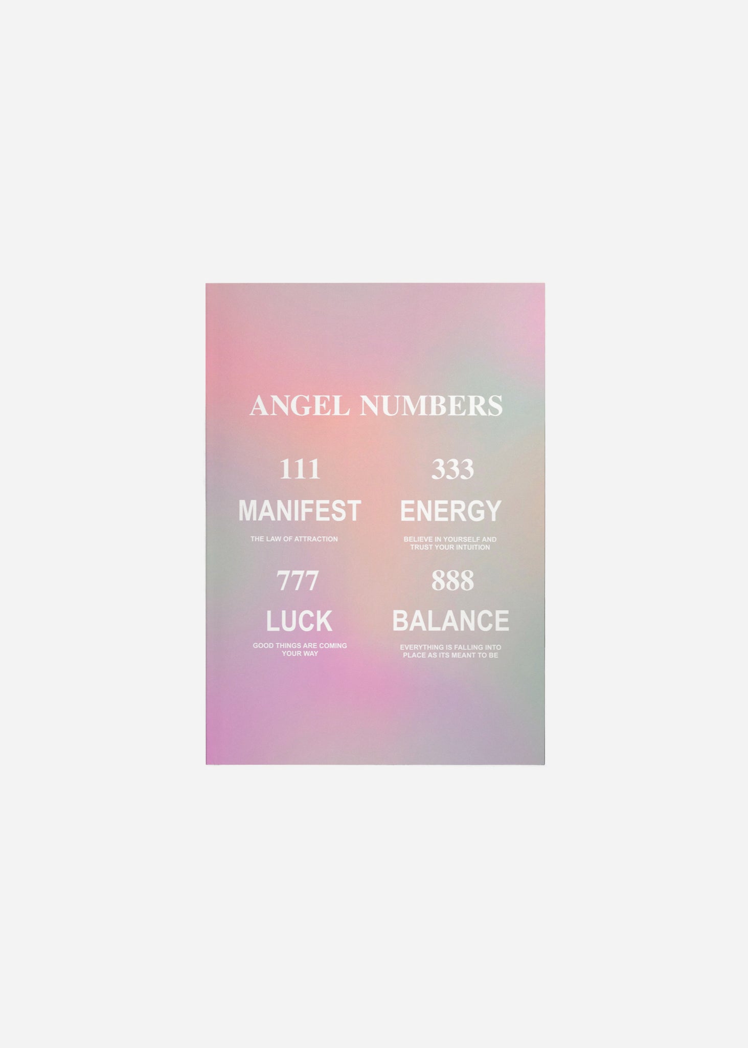 Angel Numbers Fine Art Print