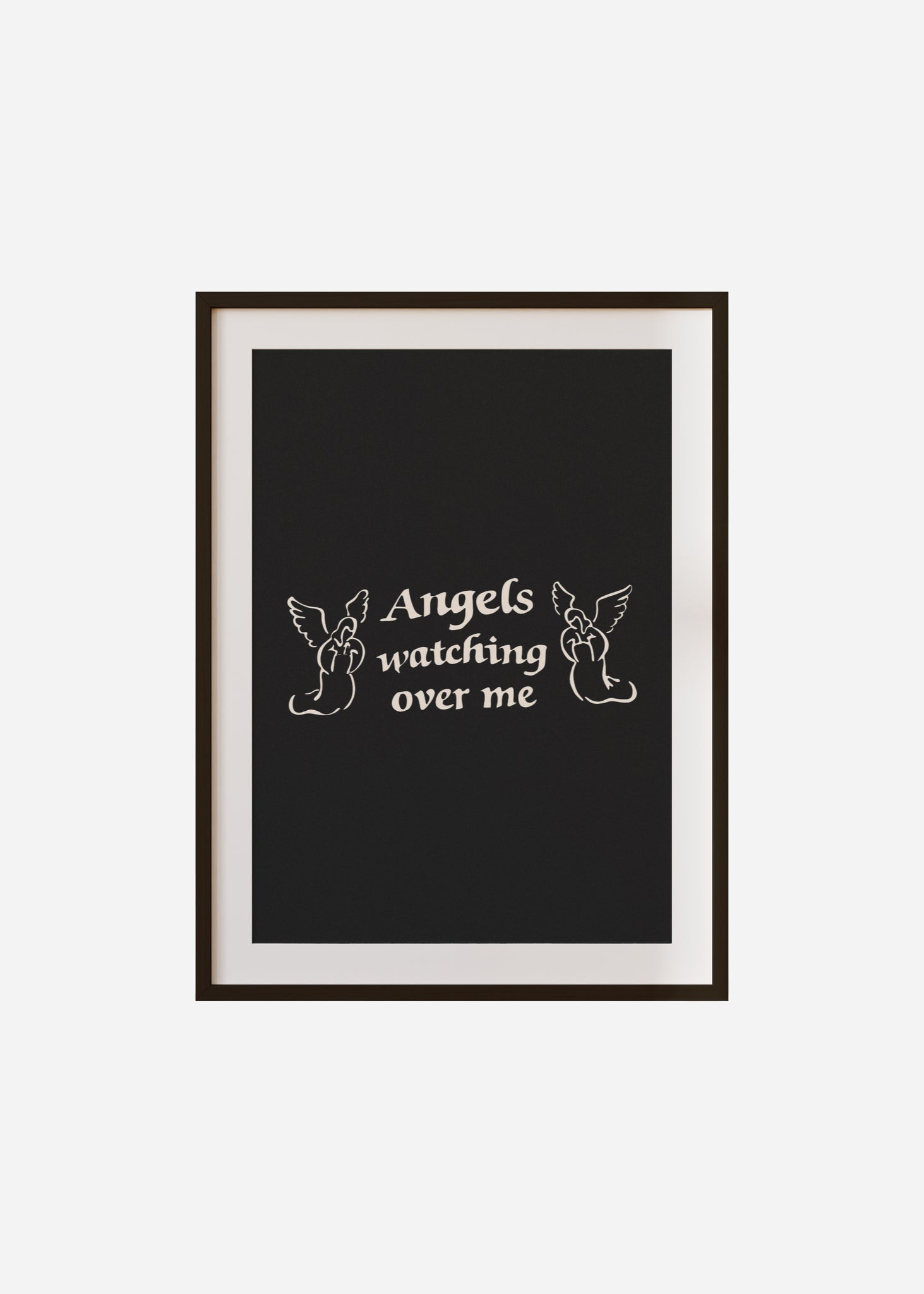 angels Framed & Mounted Print