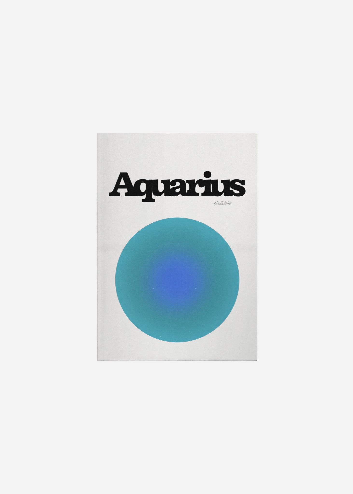 Aquarius Aura Fine Art Print