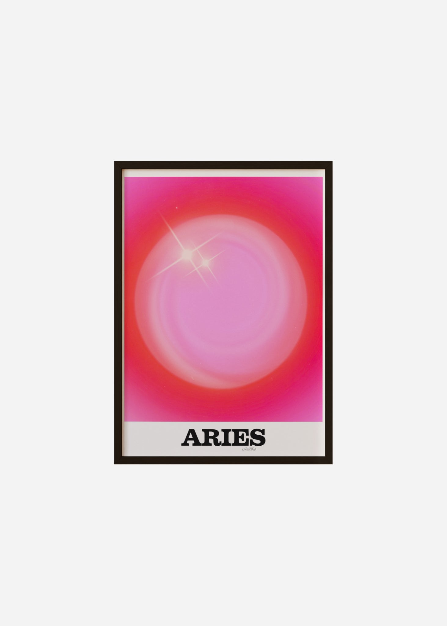 Aries Aura Framed Print
