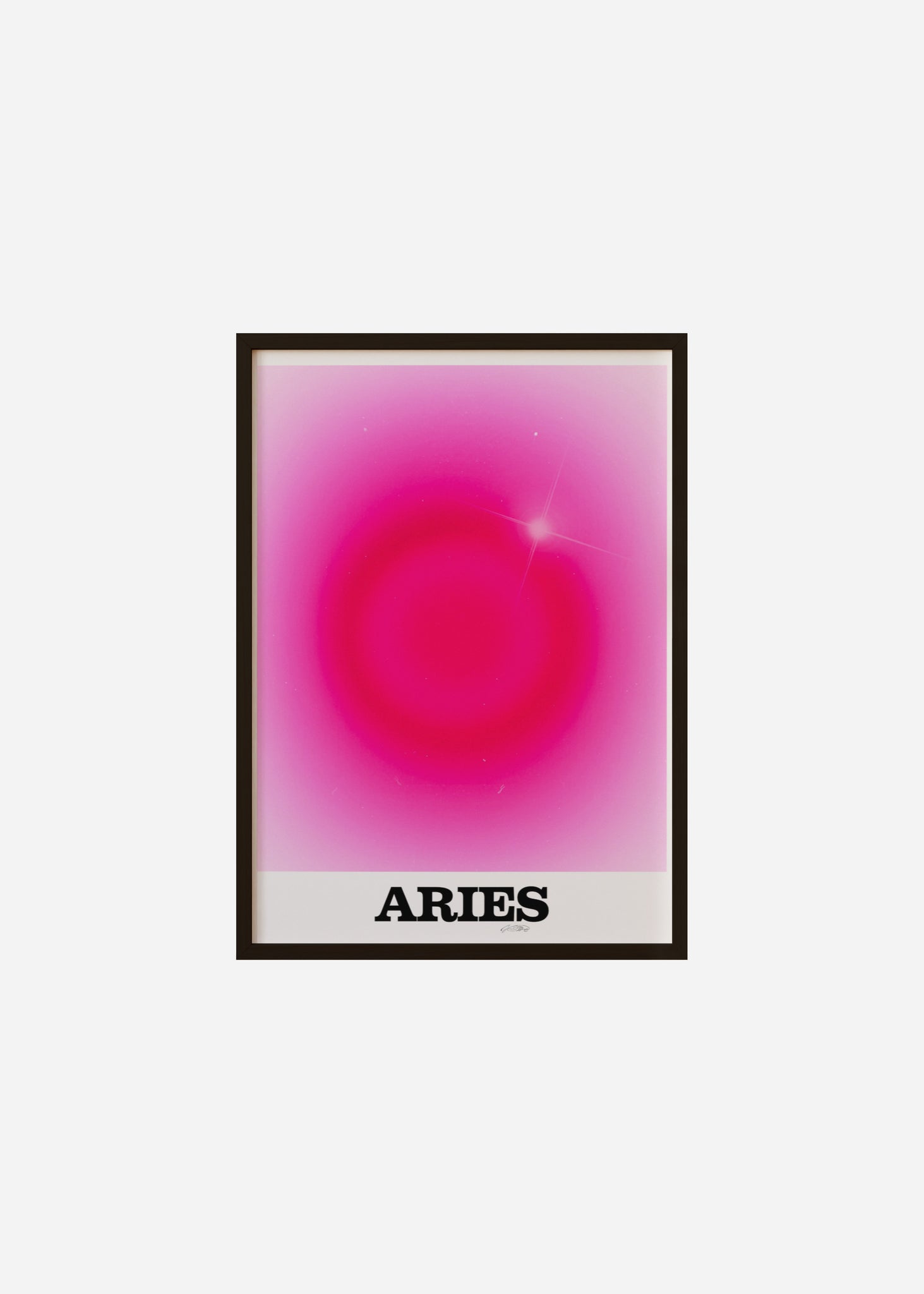 Aries Aura Framed Print