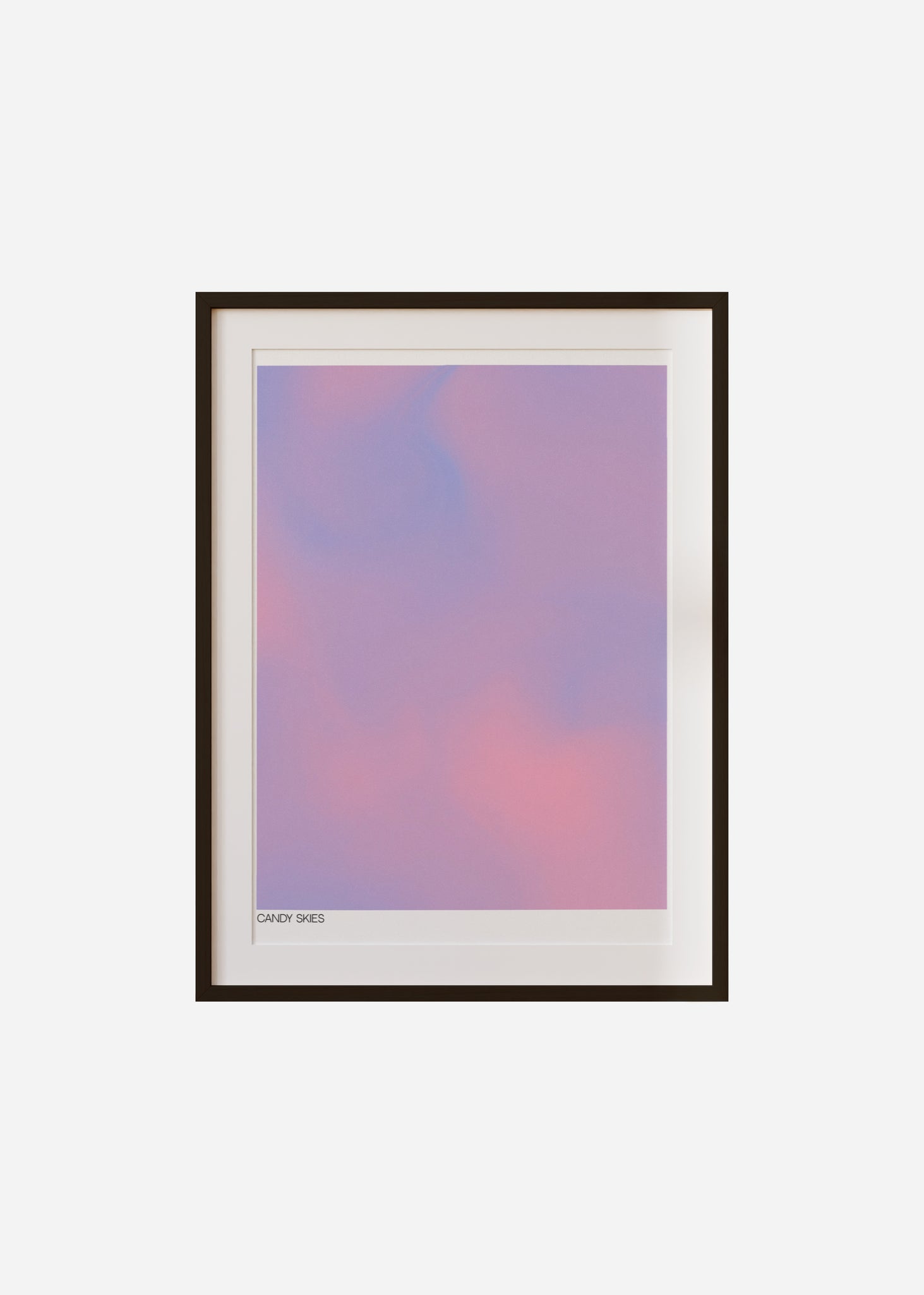 candy skies Framed & Mounted Print