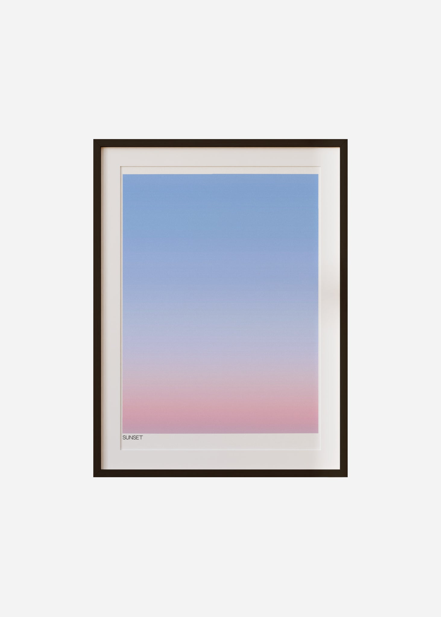 sunset Framed & Mounted Print