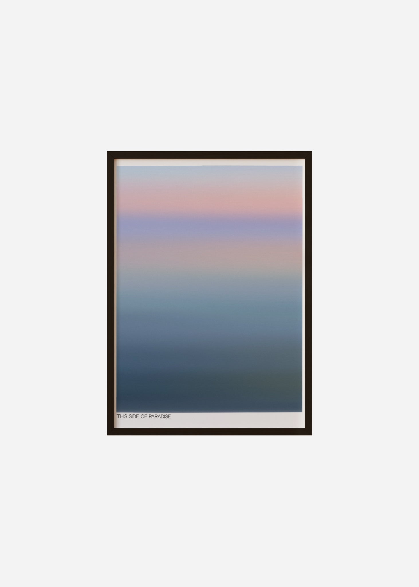 side of paradise Framed Print