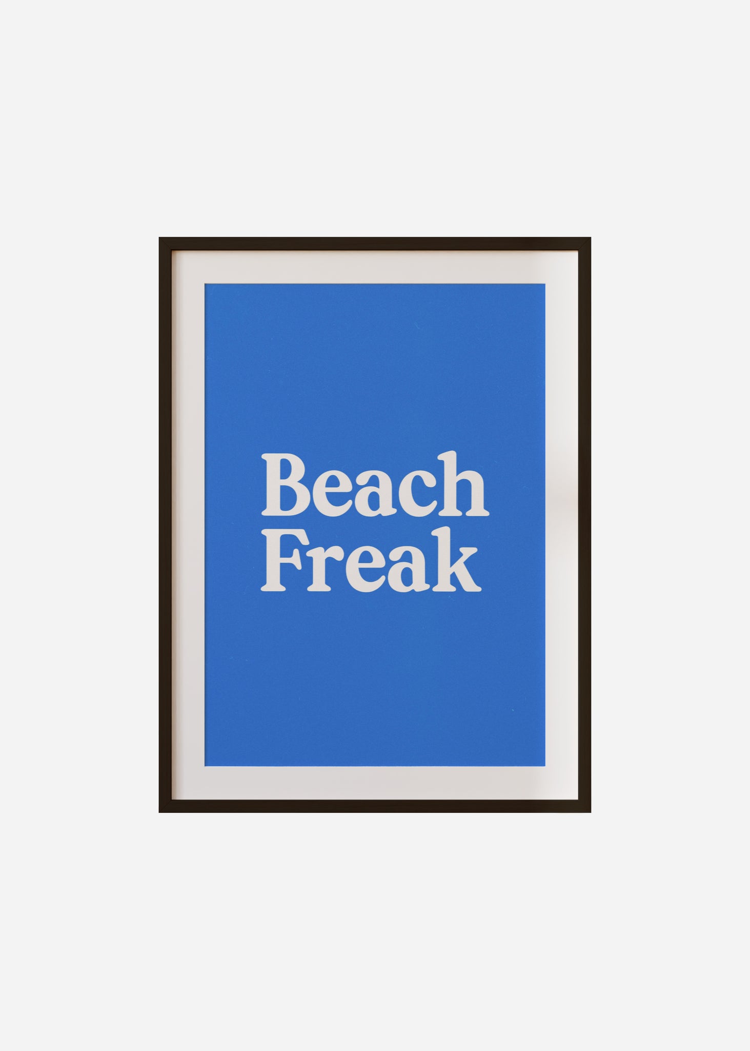 beach freak Framed & Mounted Print
