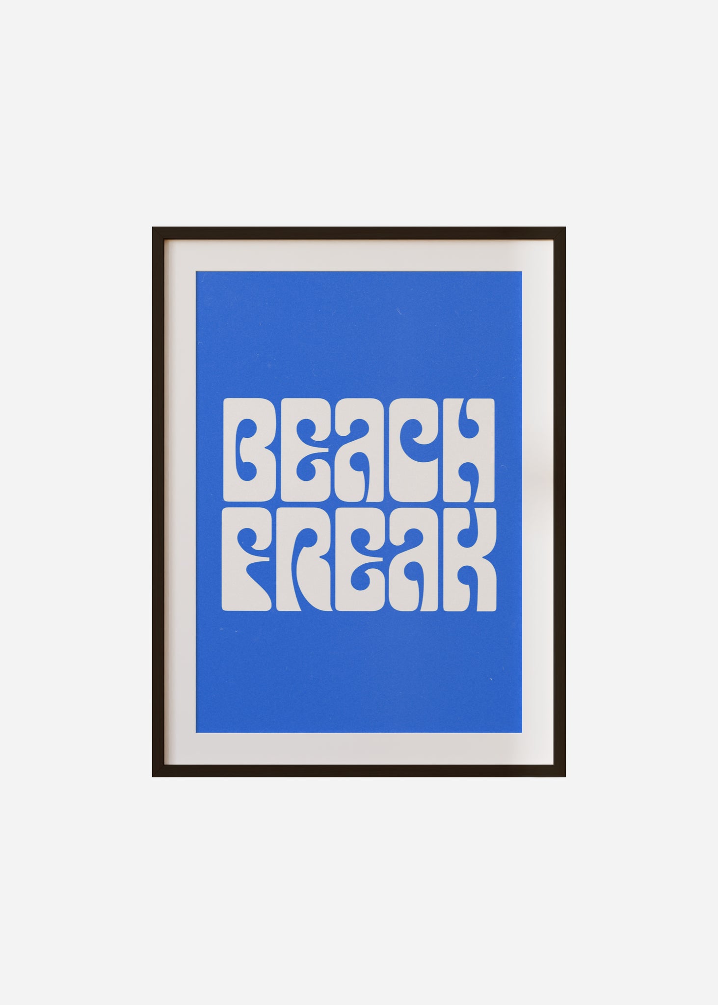 beach freak Framed & Mounted Print