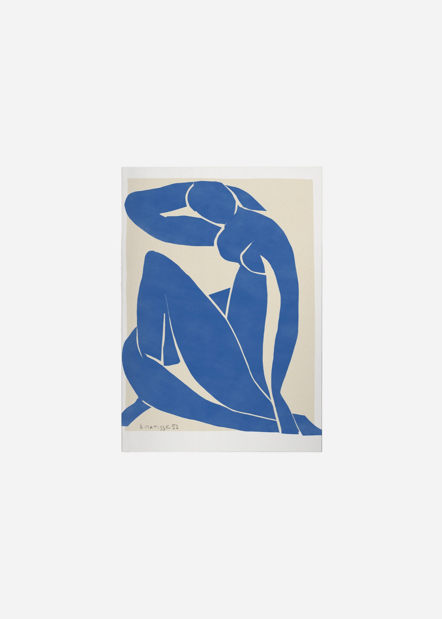 blue nude Fine Art Print