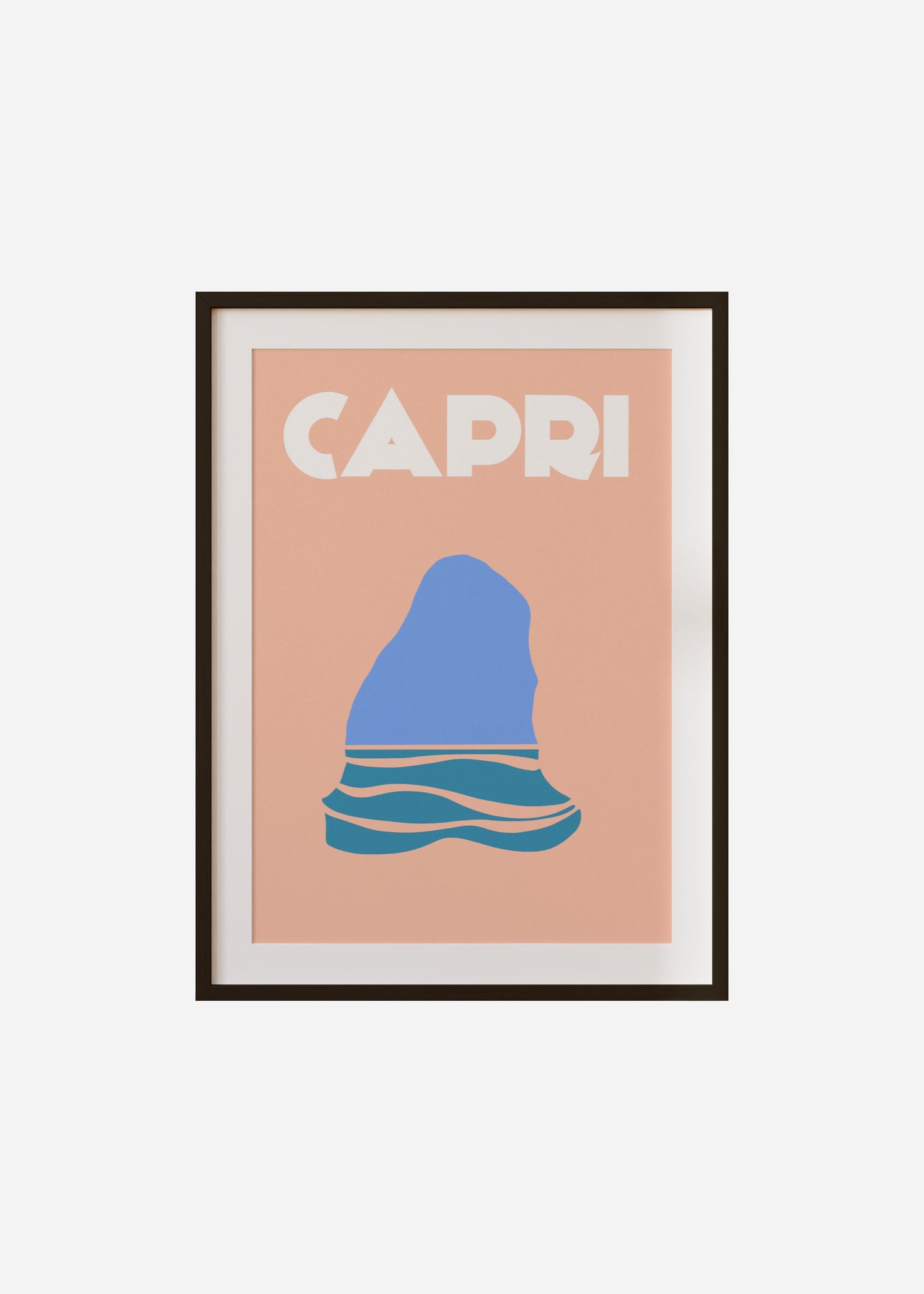 capri Framed & Mounted Print