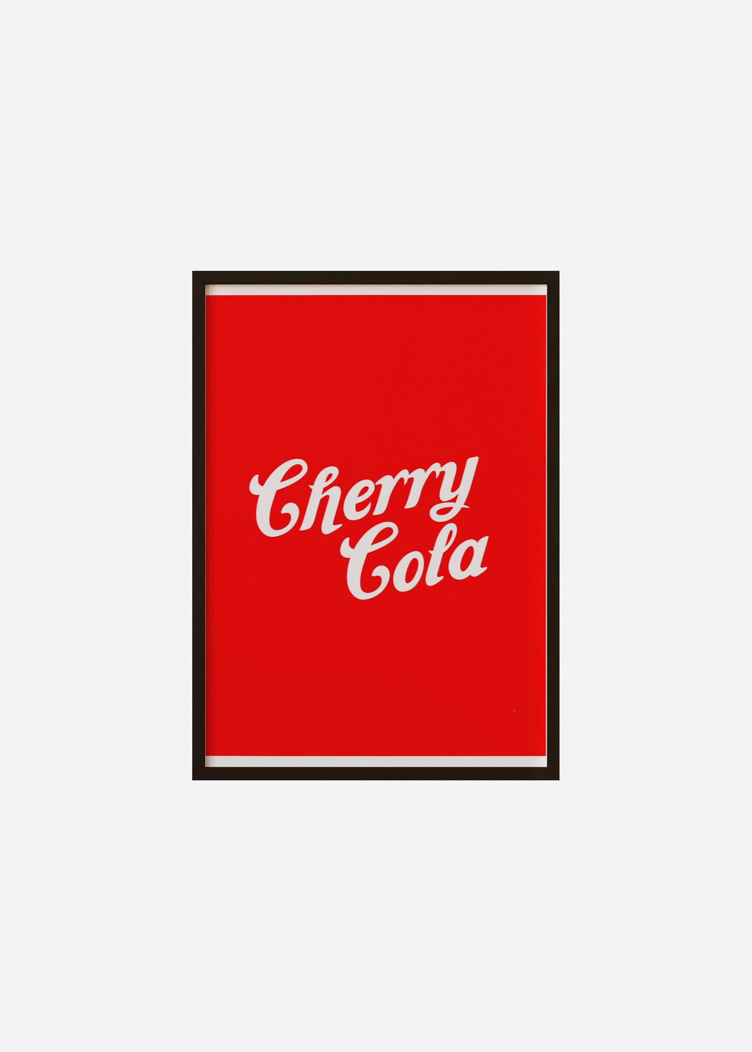 cherry cola Framed Print