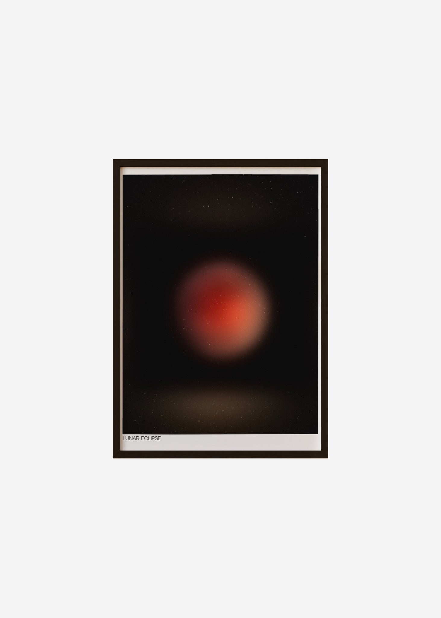lunar eclipse Framed Print