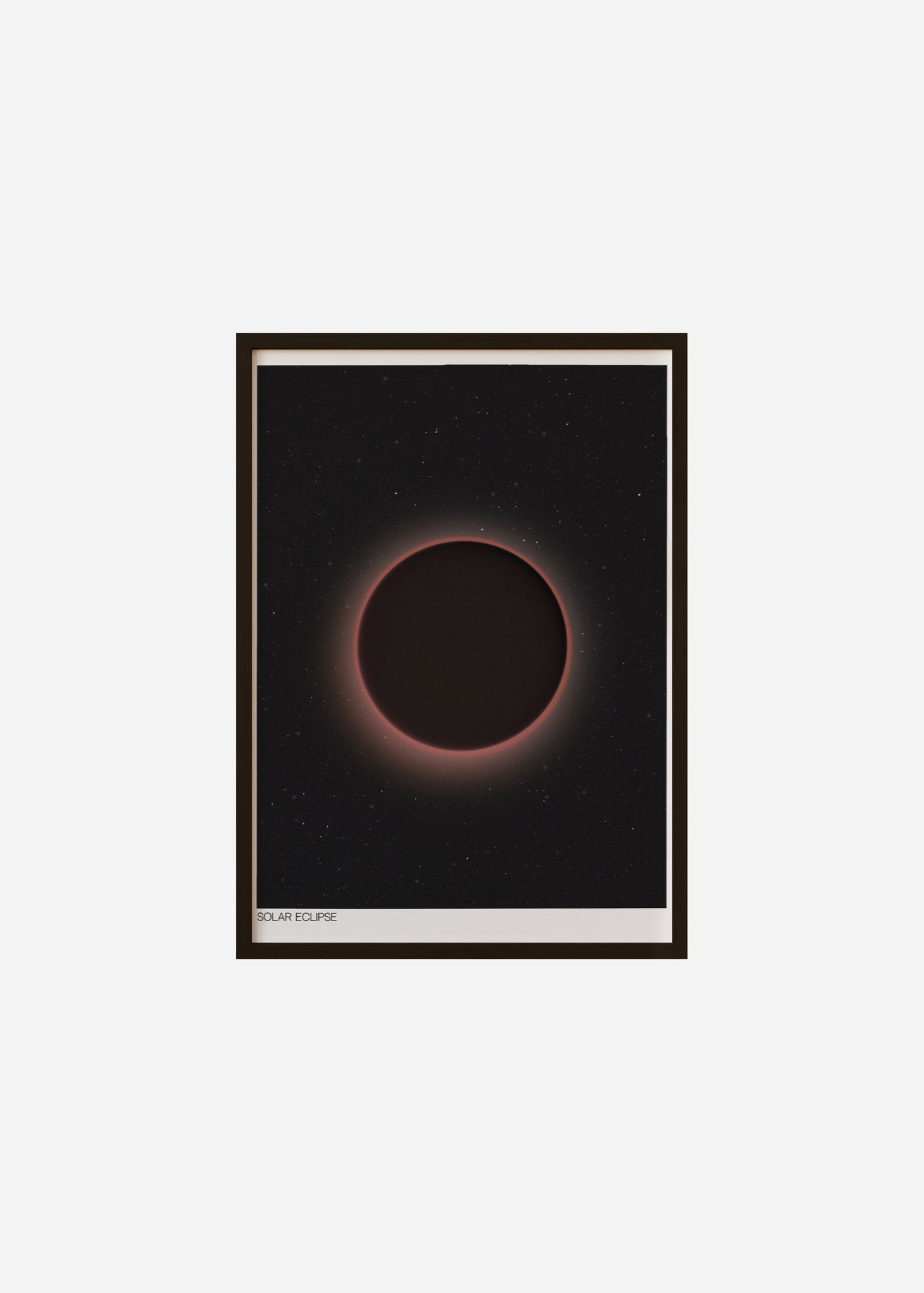 solar eclipse Framed Print