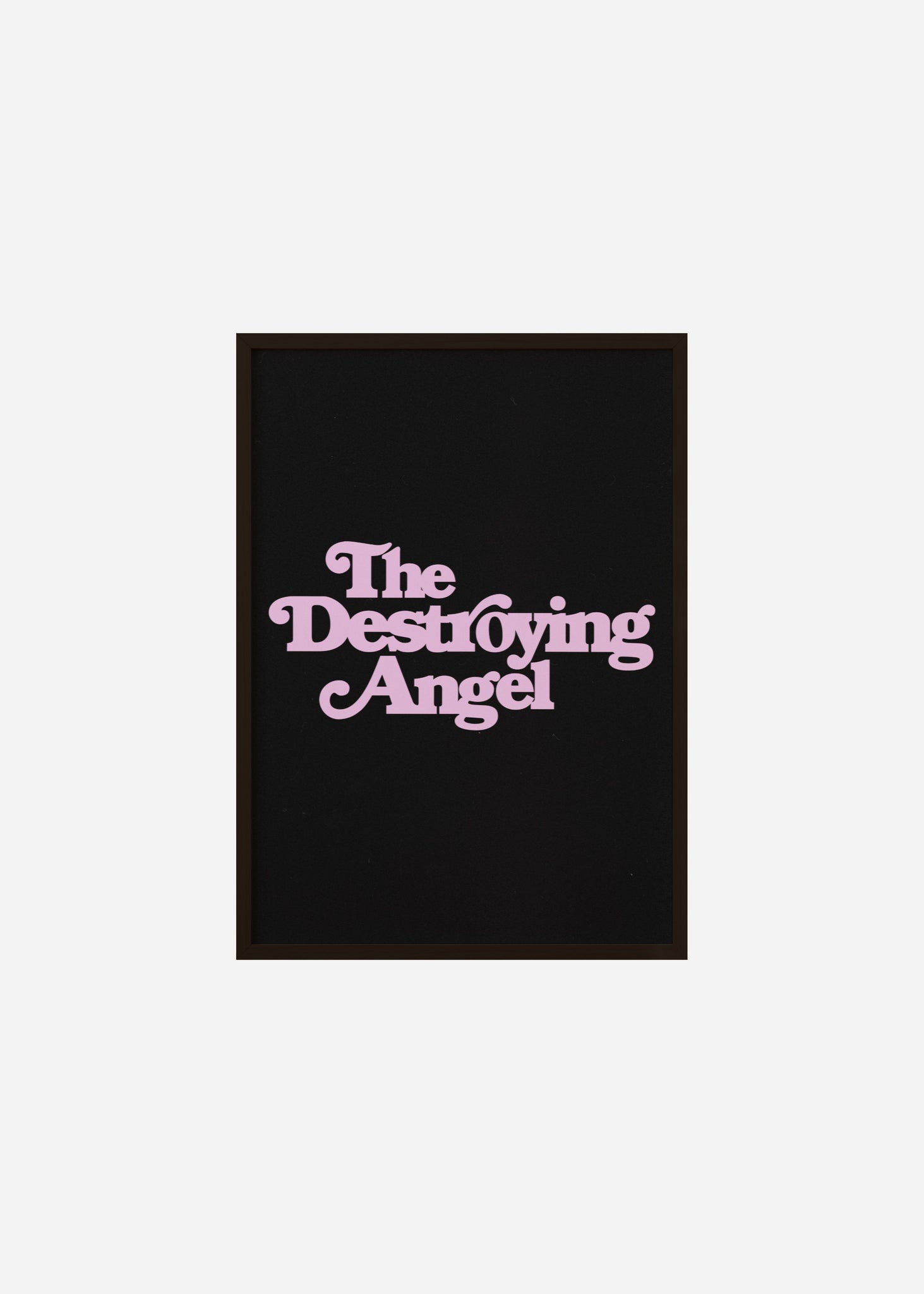 the destroying angel Framed Print