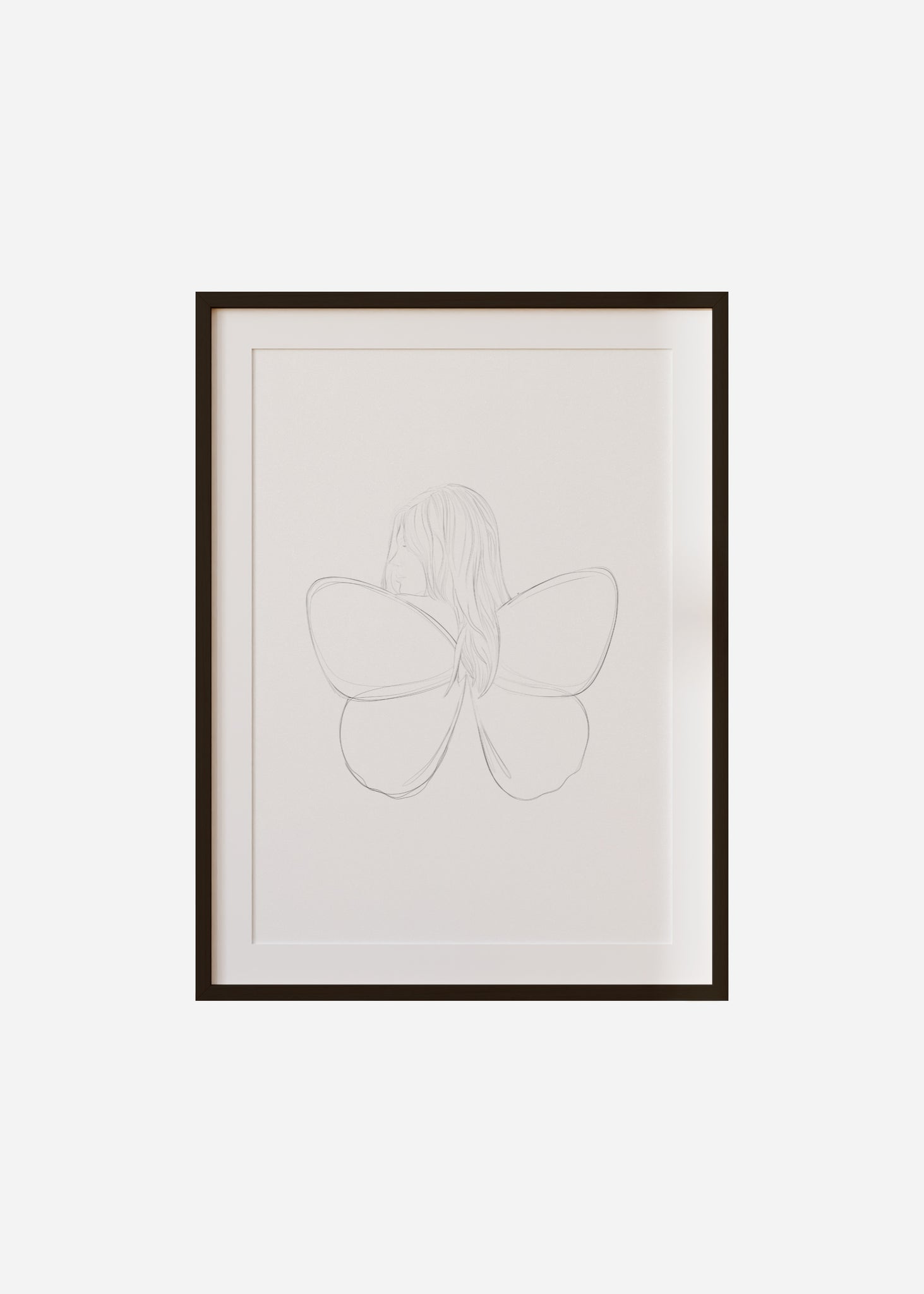 Fairy Wings Framed & Mounted Print