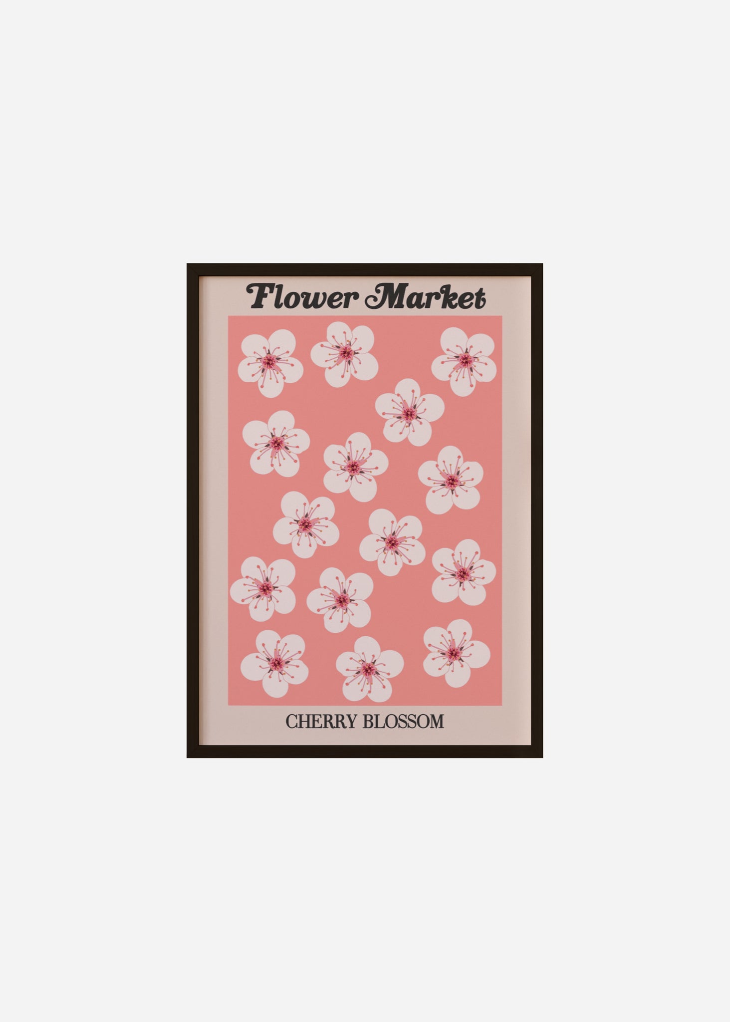 flower market / cherry blossom Framed Print
