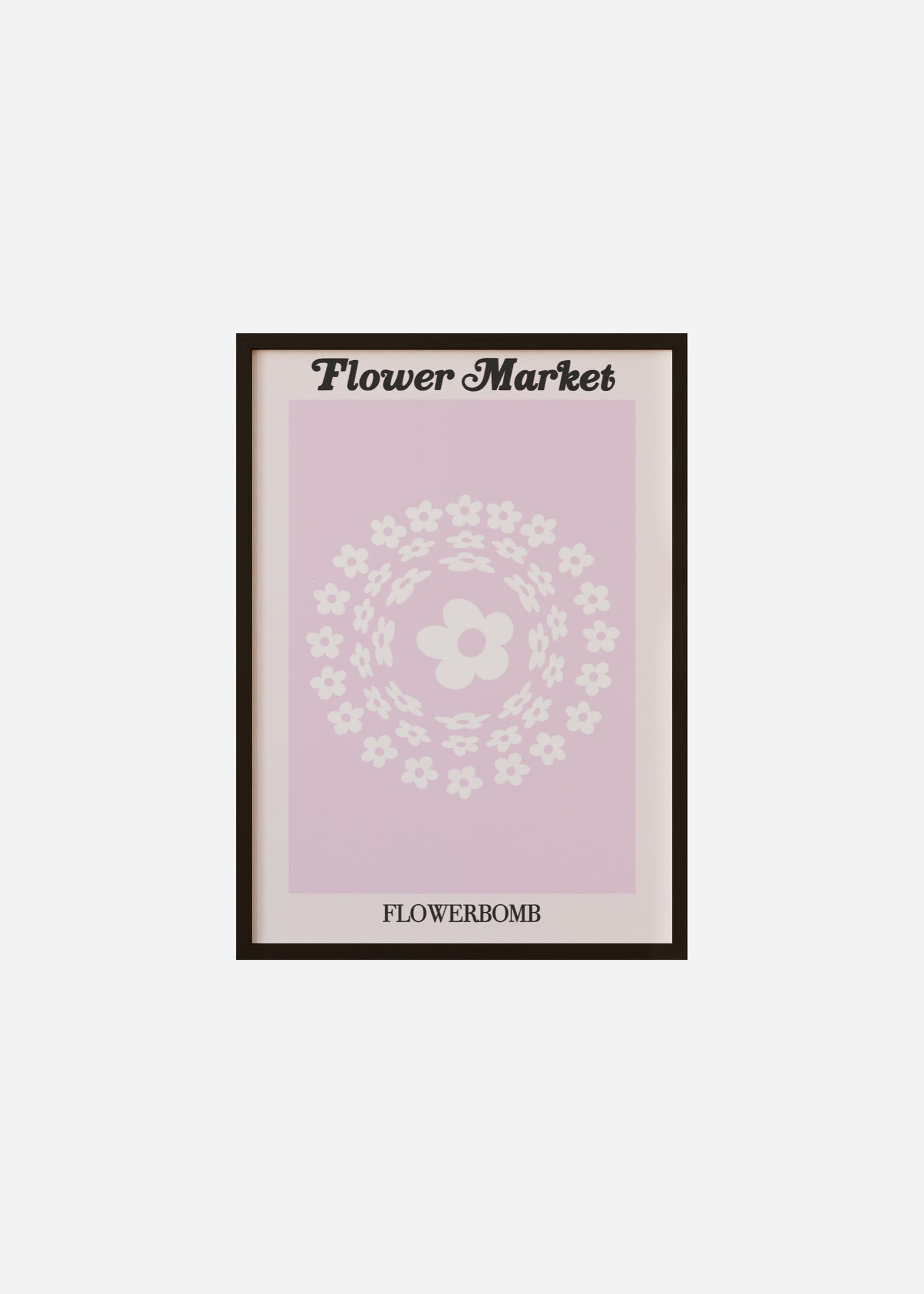 flower market / flowerbomb Framed Print