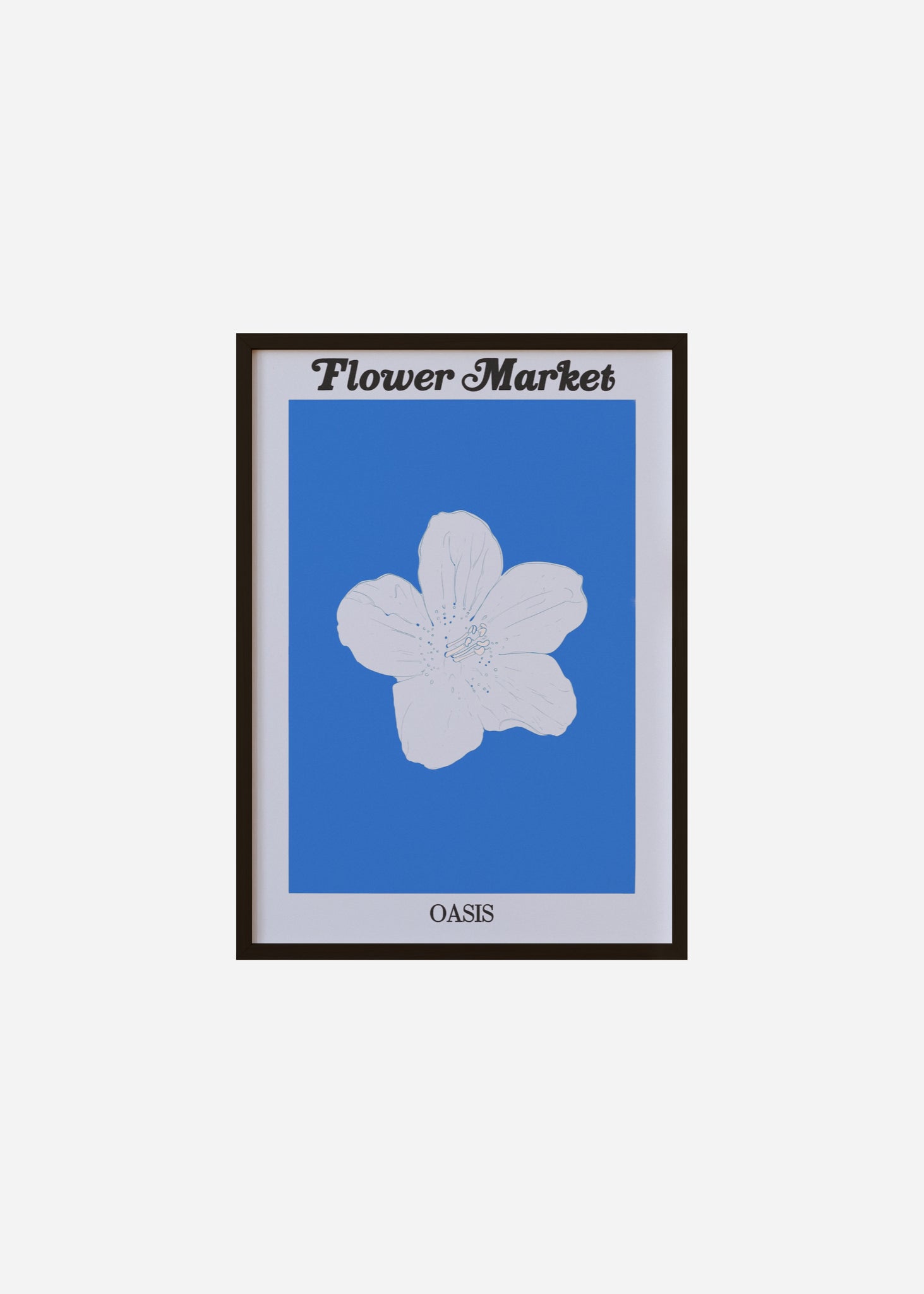flower market / oasis Framed Print
