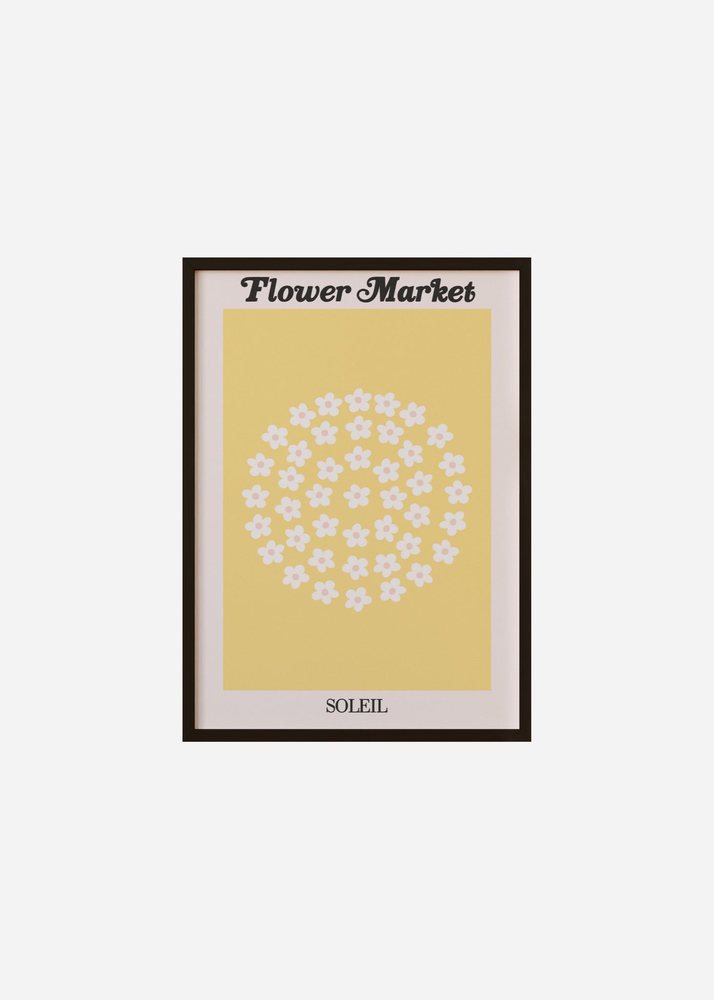 flower market / soleil Framed Print