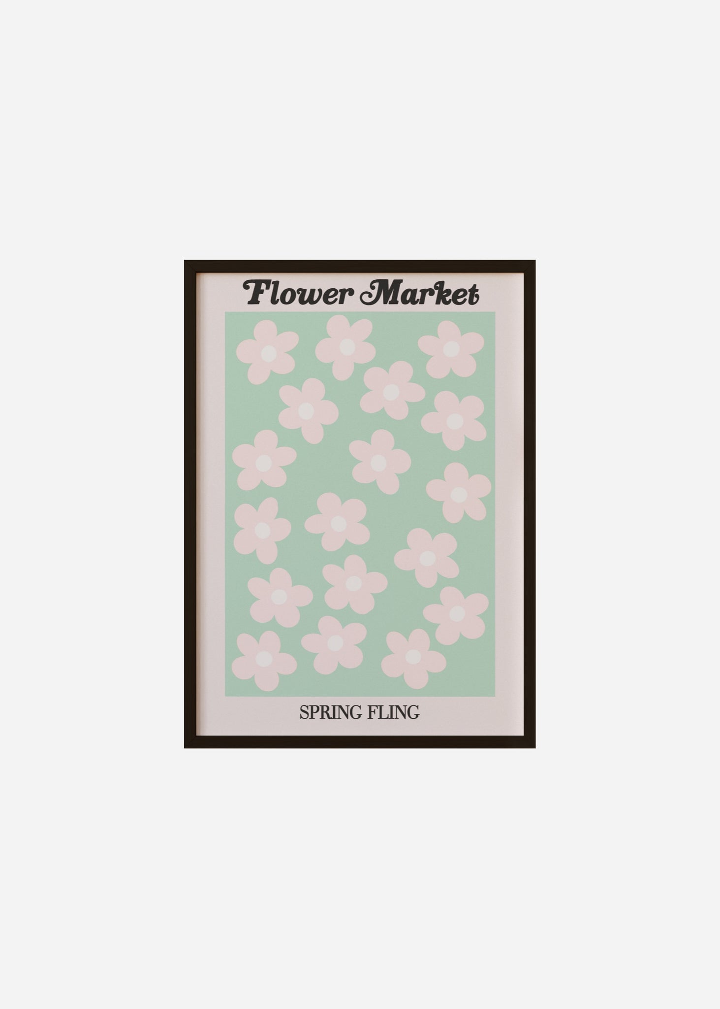 flower market / spring fling Framed Print