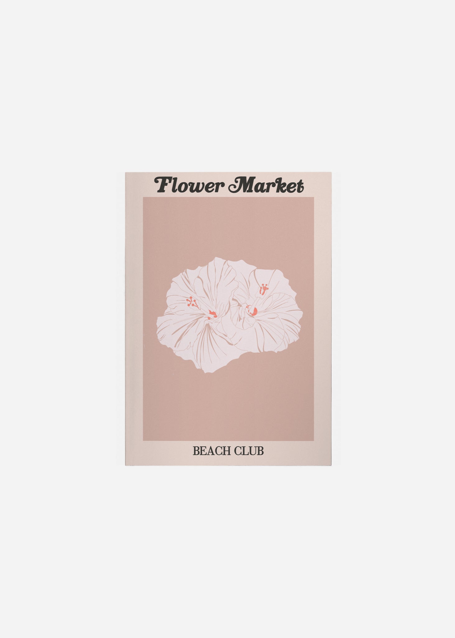 flower market / beach club Fine Art Print