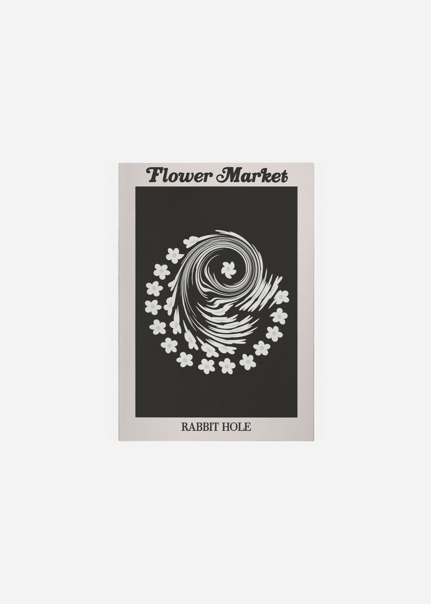 flower market / rabbit hole Fine Art Print