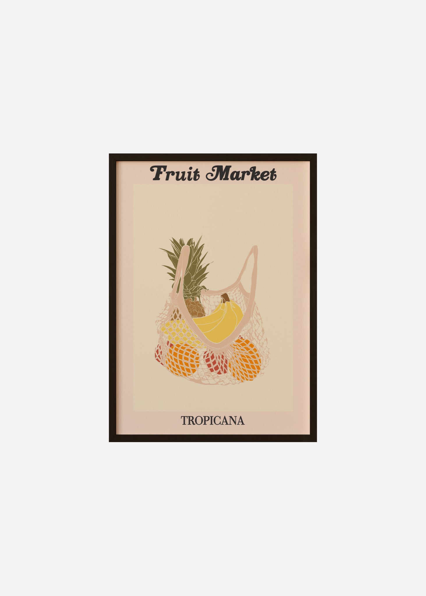 fruit market / tropicana Framed Print