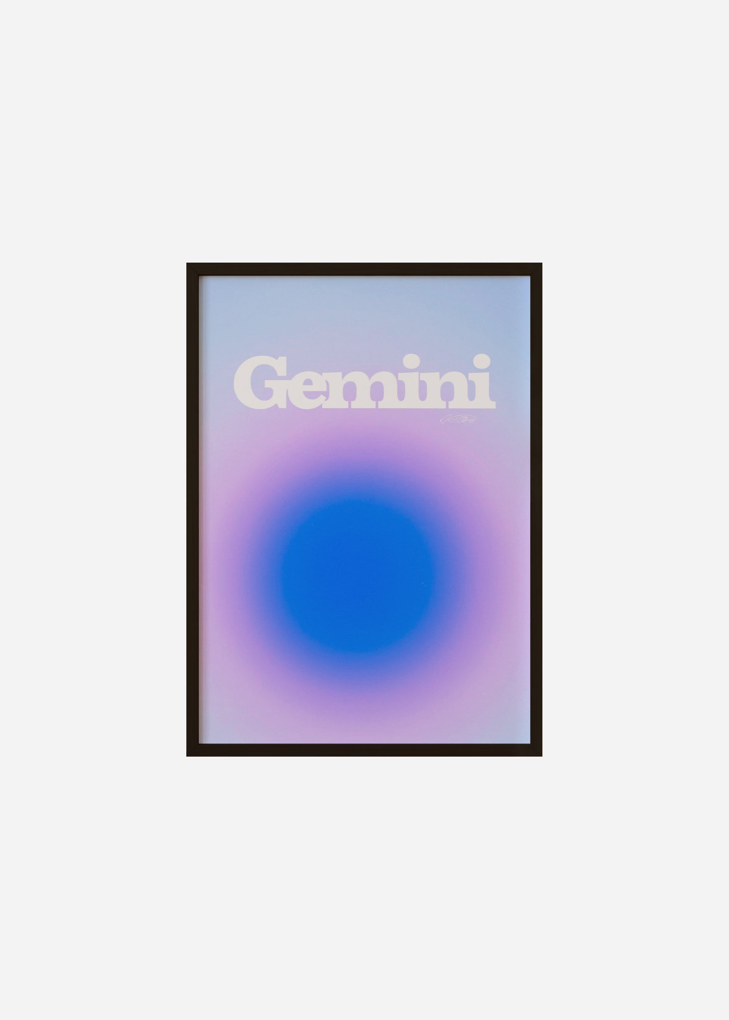 Gemini Aura Framed Print