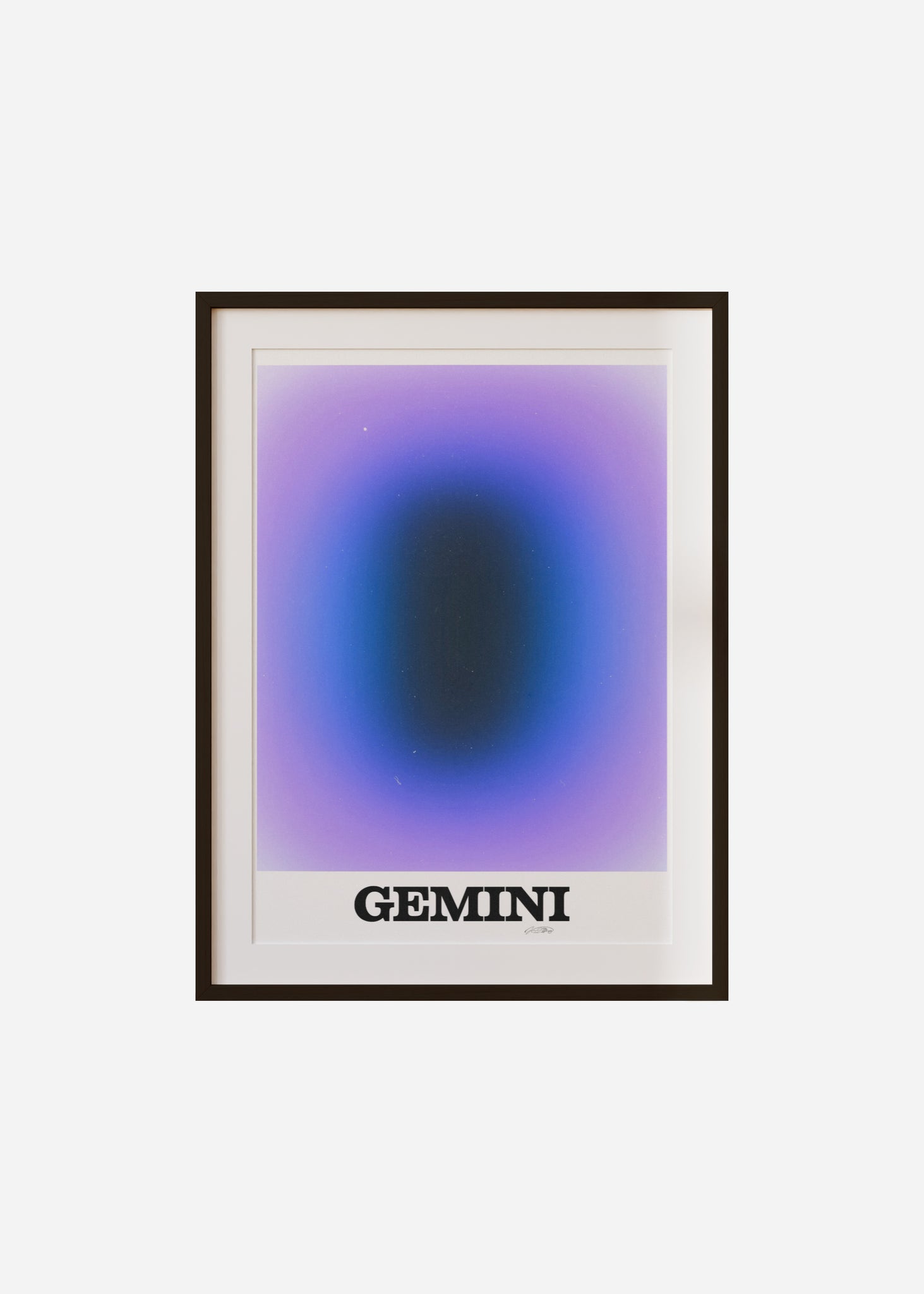 Gemini Aura Framed & Mounted Print