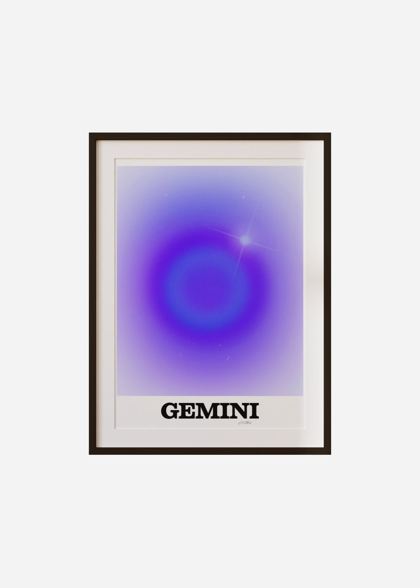Gemini Aura Framed & Mounted Print