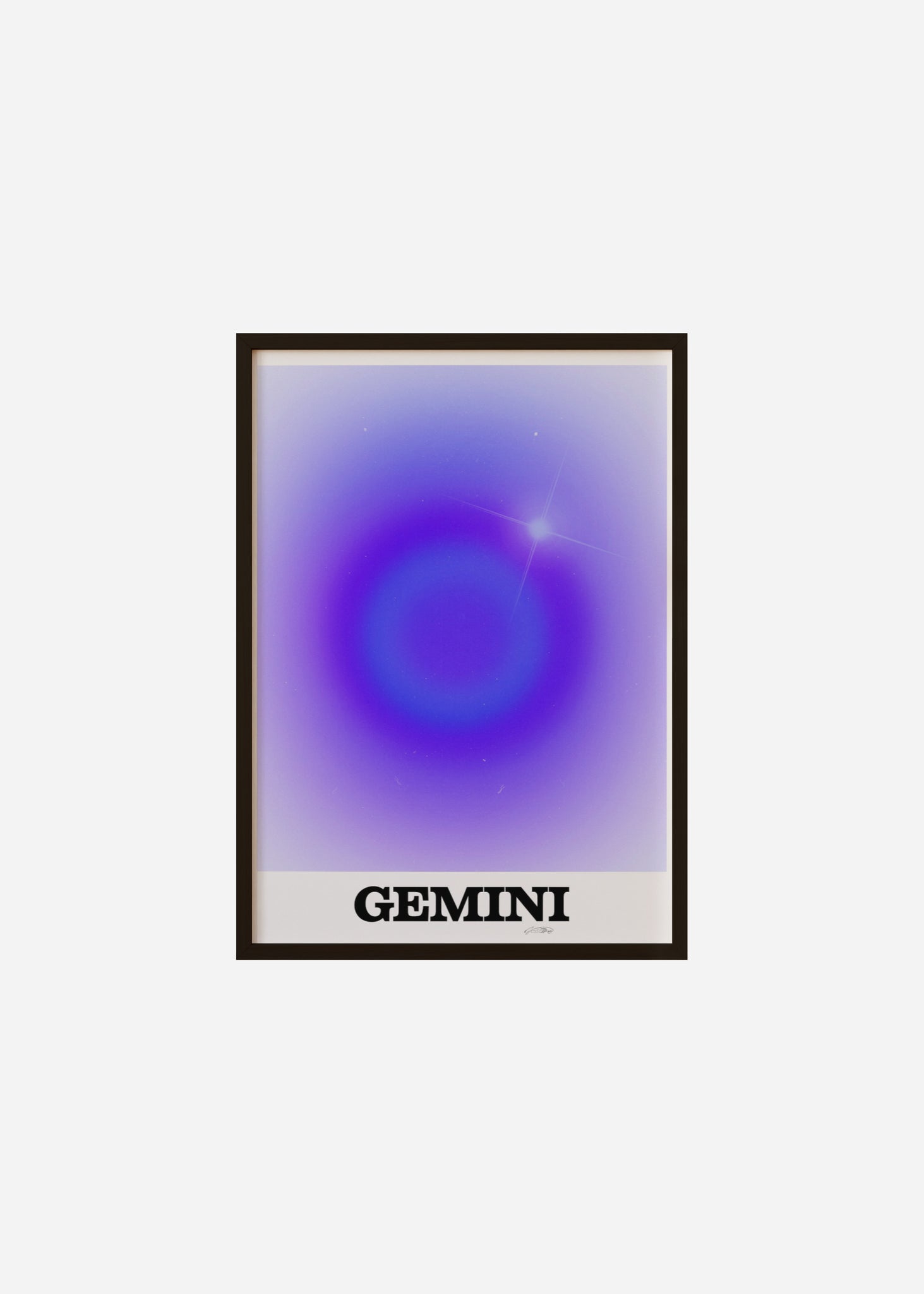 Gemini Aura Framed Print