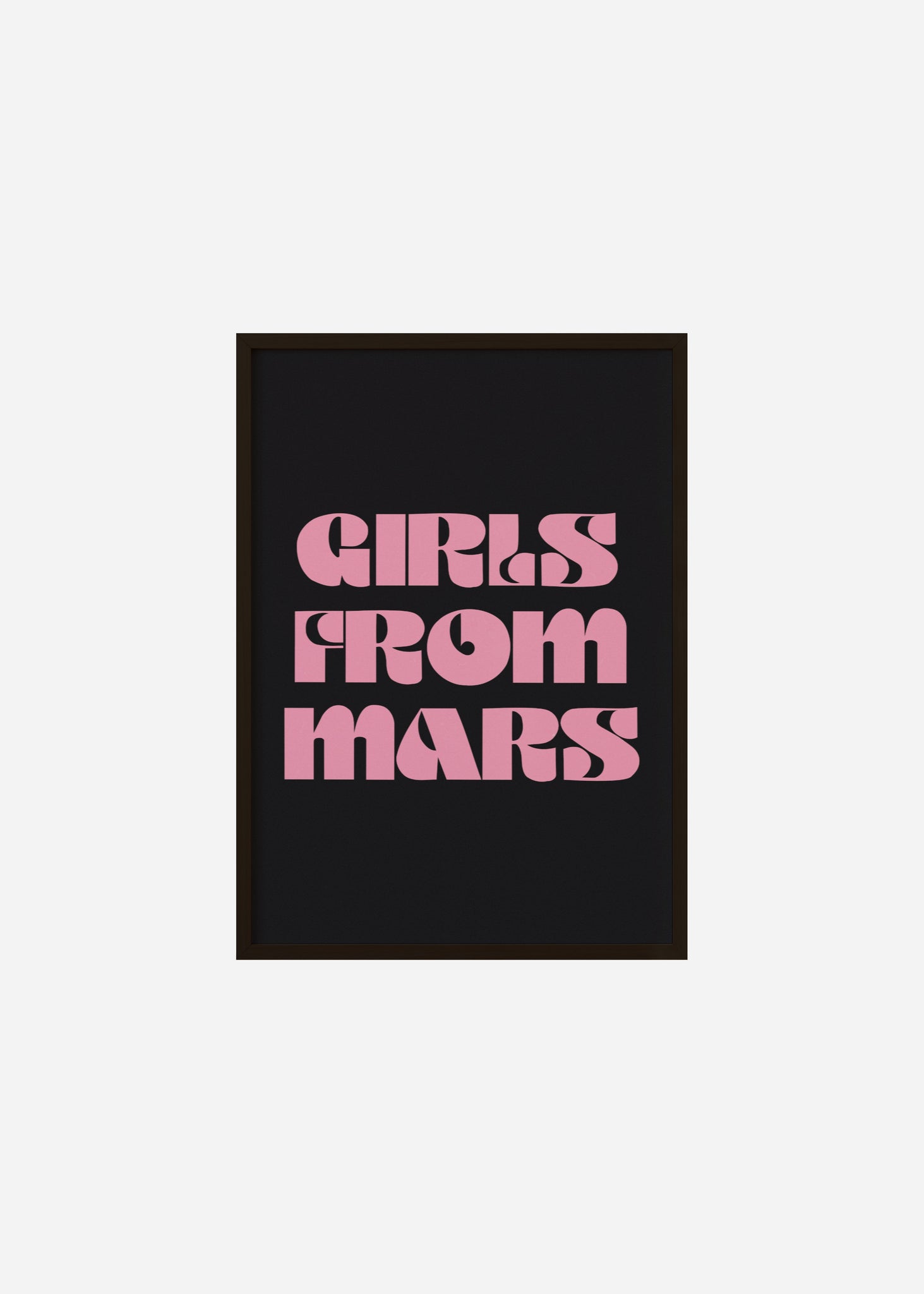 girls from mars Framed Print