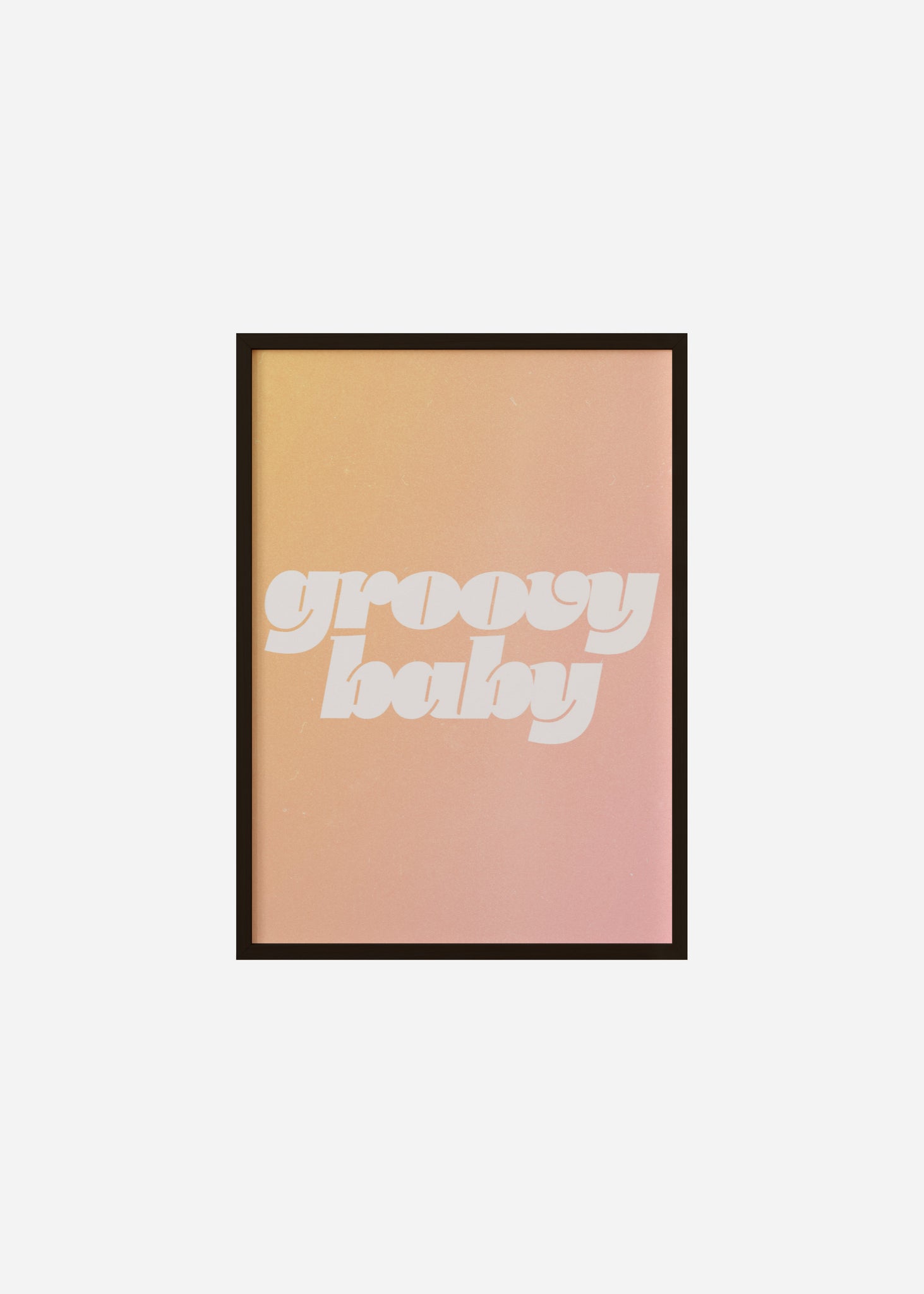 Groovy baby Framed Print