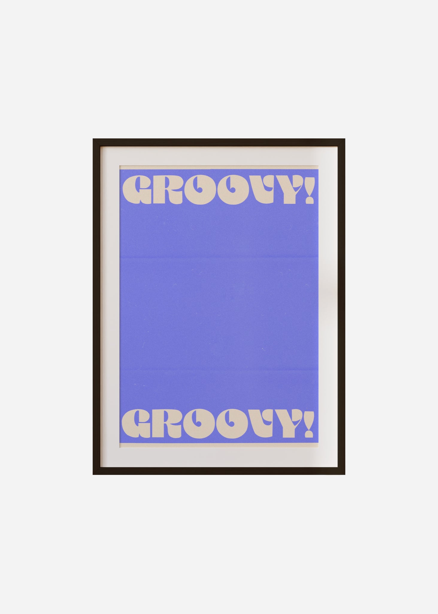 groovy! Framed & Mounted Print