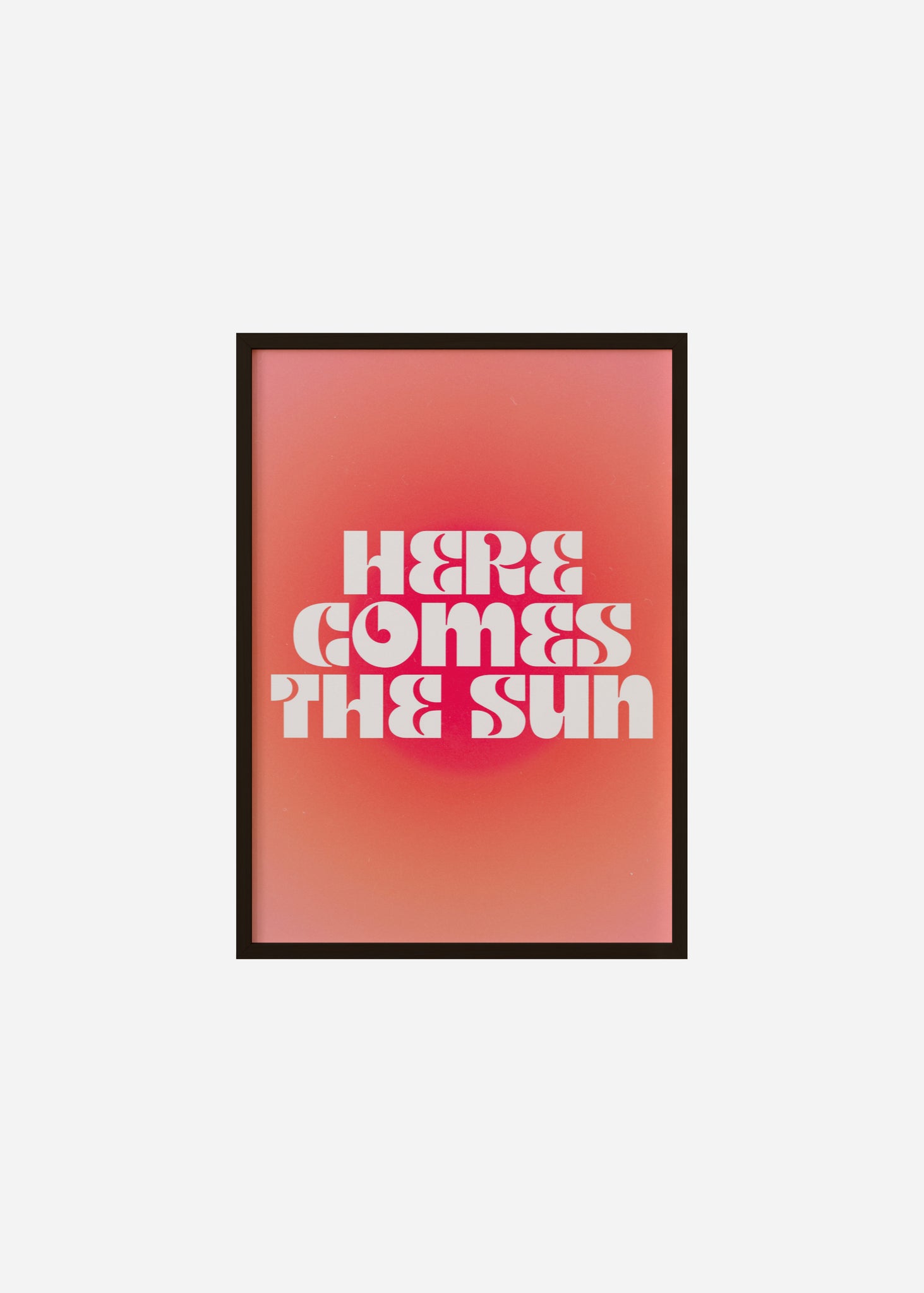 here comes the sun Framed Print