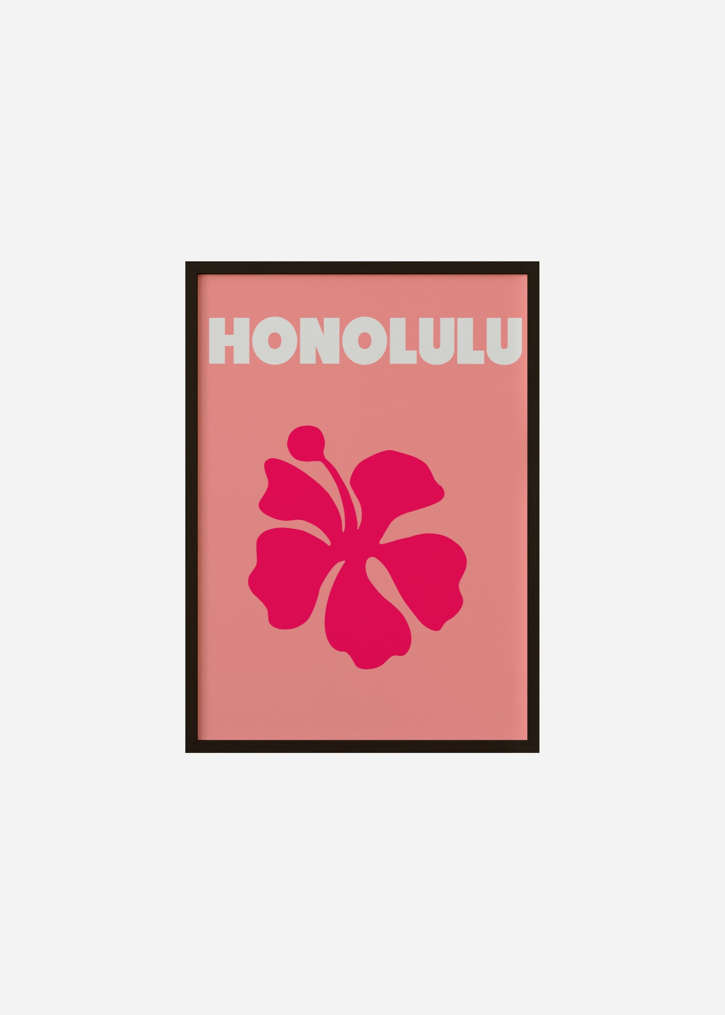 Honolulu Framed Print