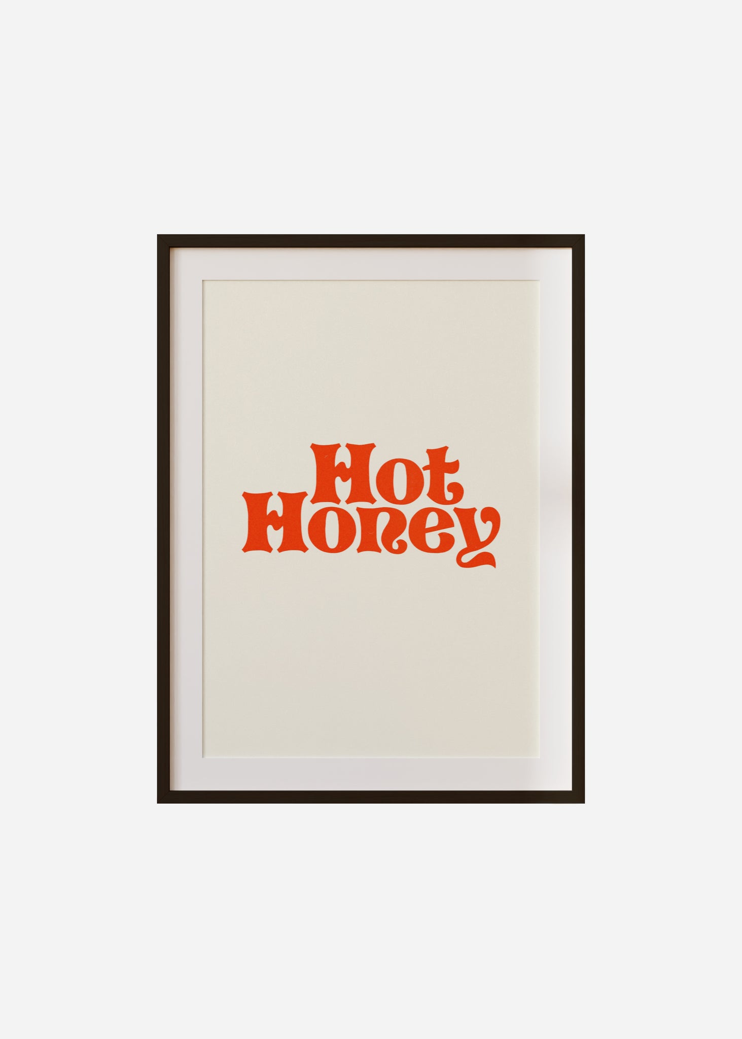 hot honey Framed & Mounted Print