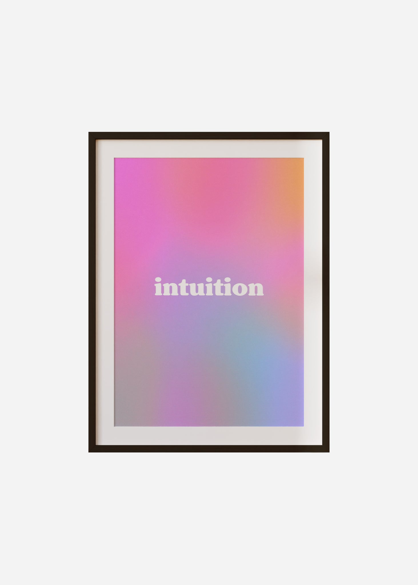 intuition Framed & Mounted Print