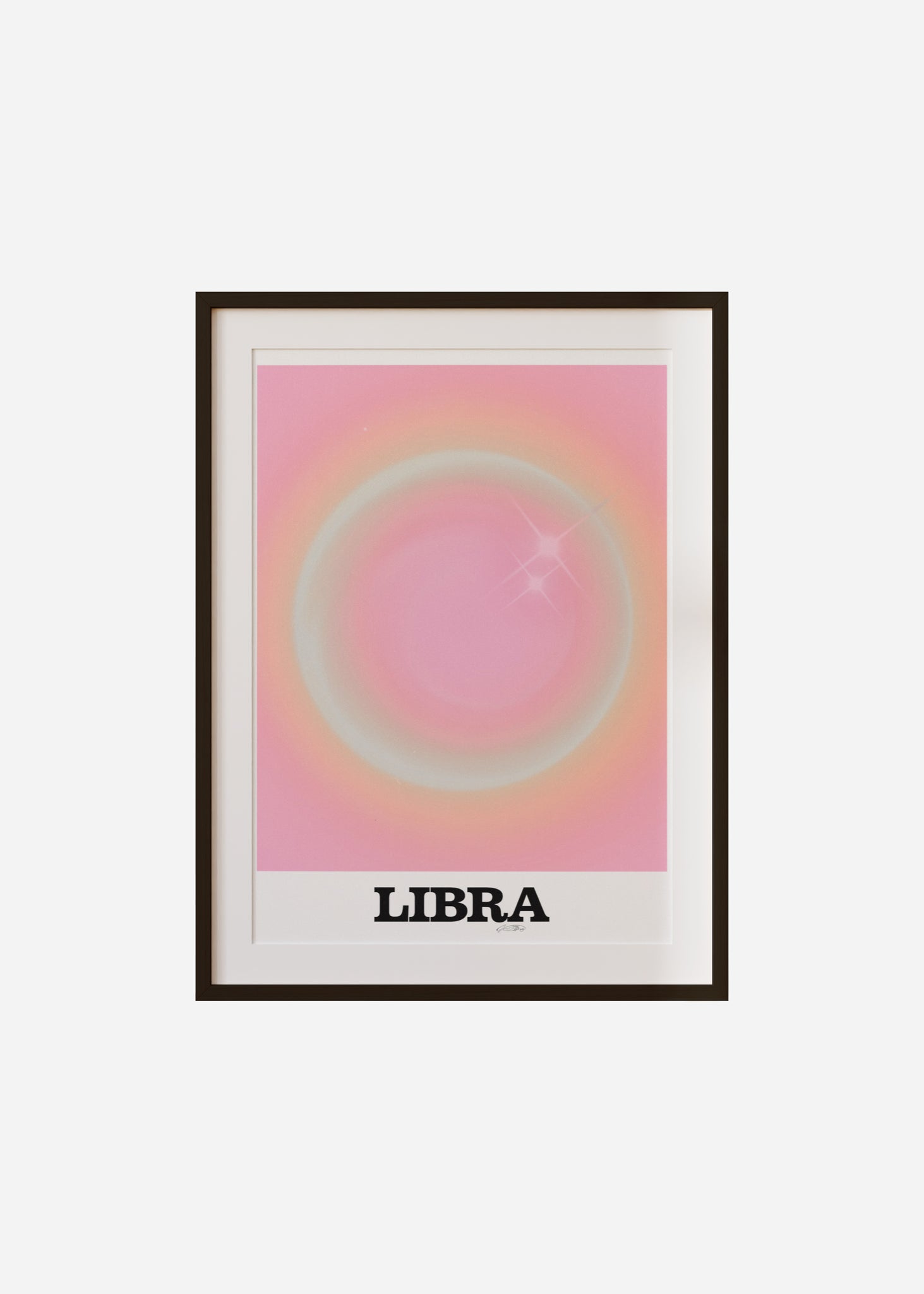 Libra Aura Framed & Mounted Print