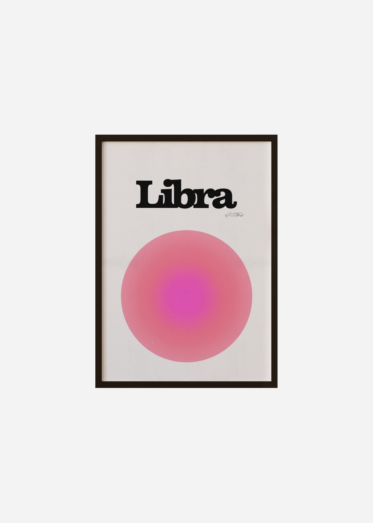 Libra Aura Framed Print