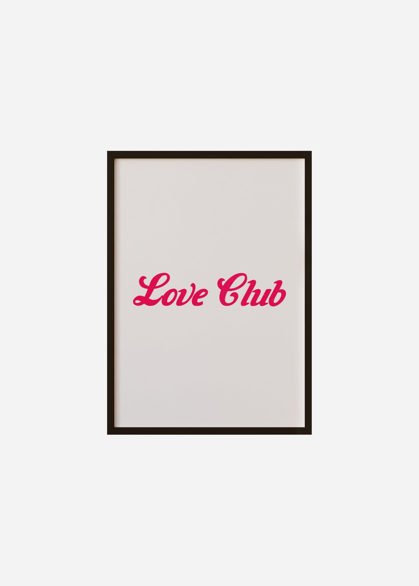 love club Framed Print